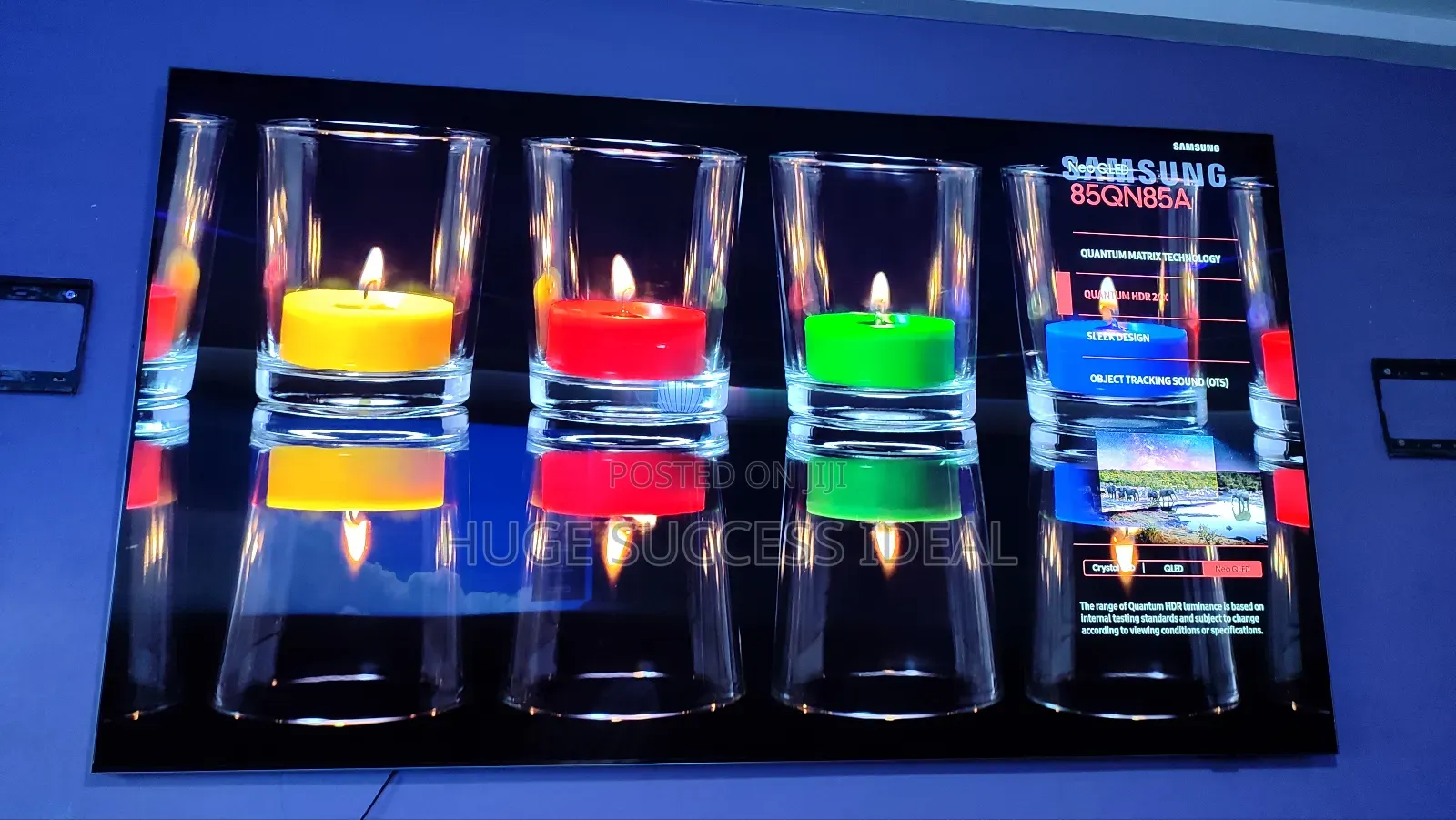 Samsung 85" Neo Qled Qn85a Series Smart 4k Ultra Hd Hdr Tv