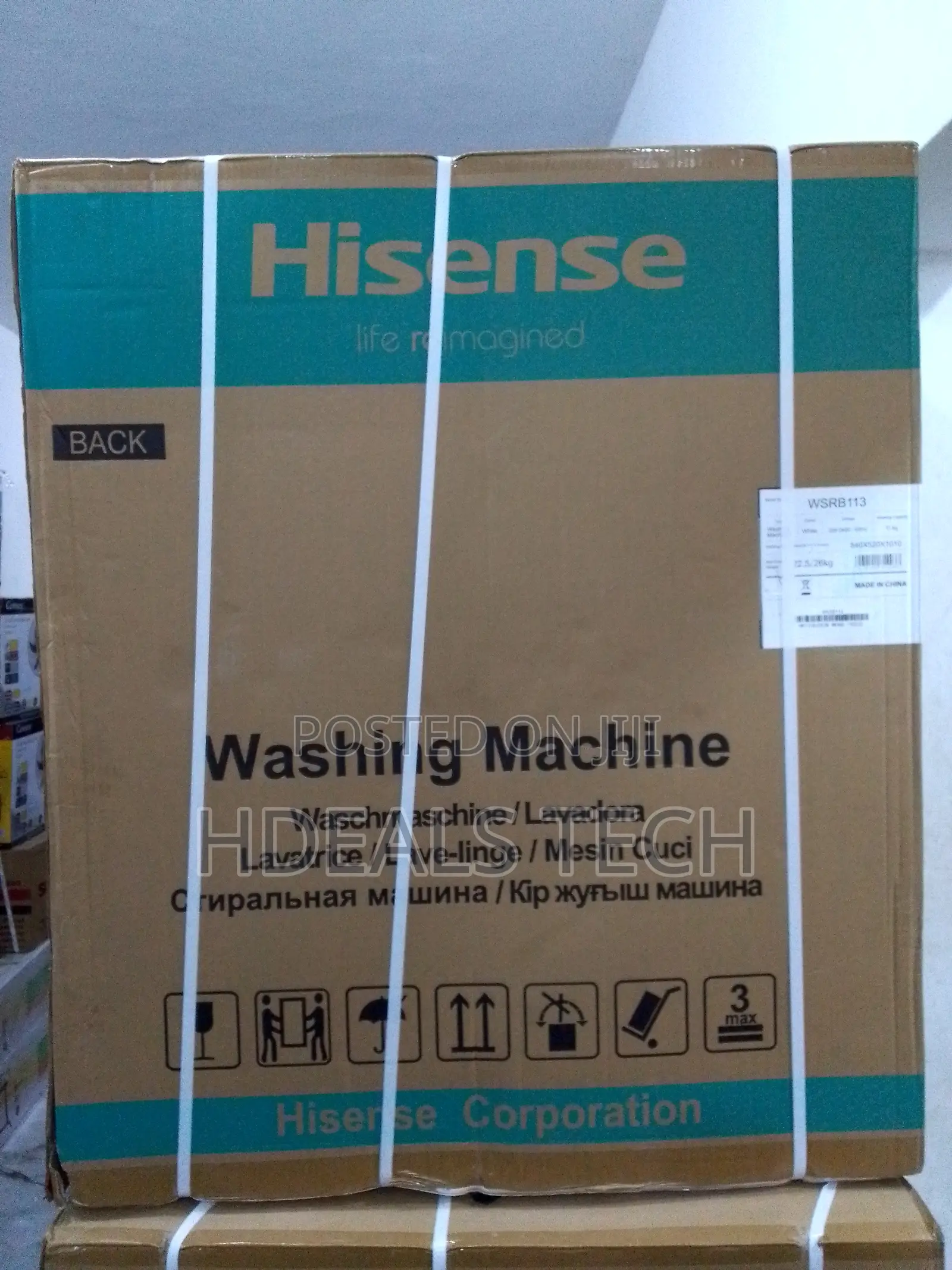 Current Best- Hisense 11kg Washing Machine