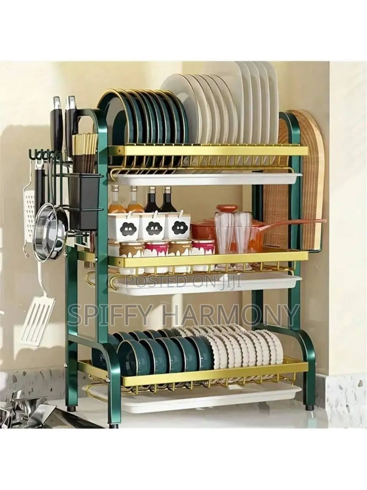3 Step Over the Sink Dish Rack