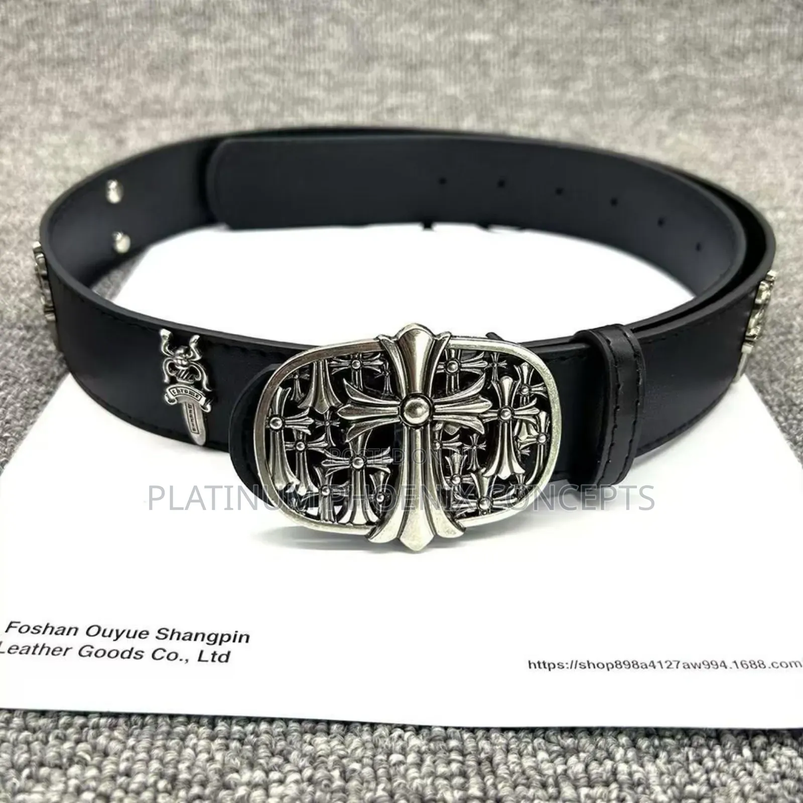 Luxury Threading Fashion Belt