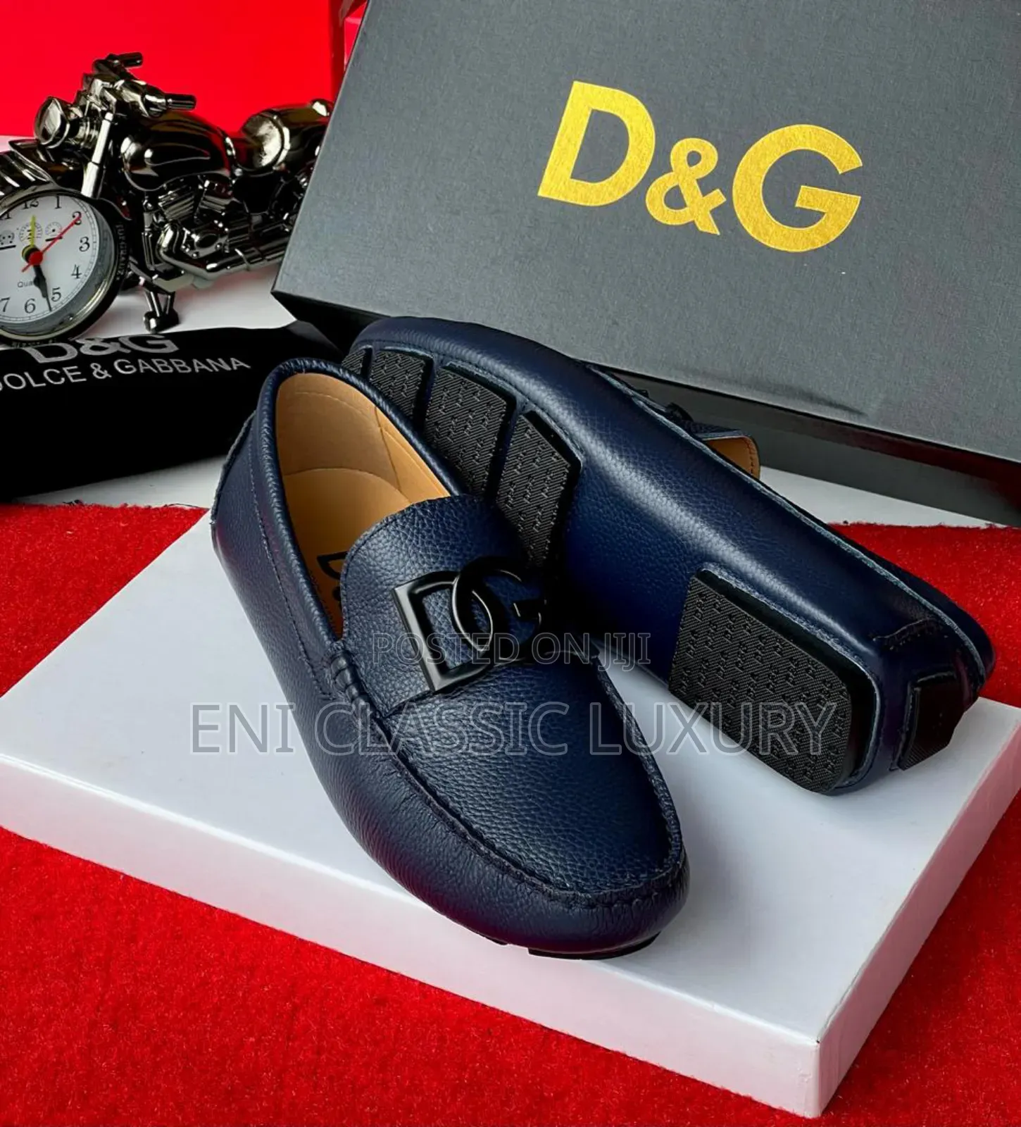 Original Luxury Leather Shoes Dolce Gabbana Available