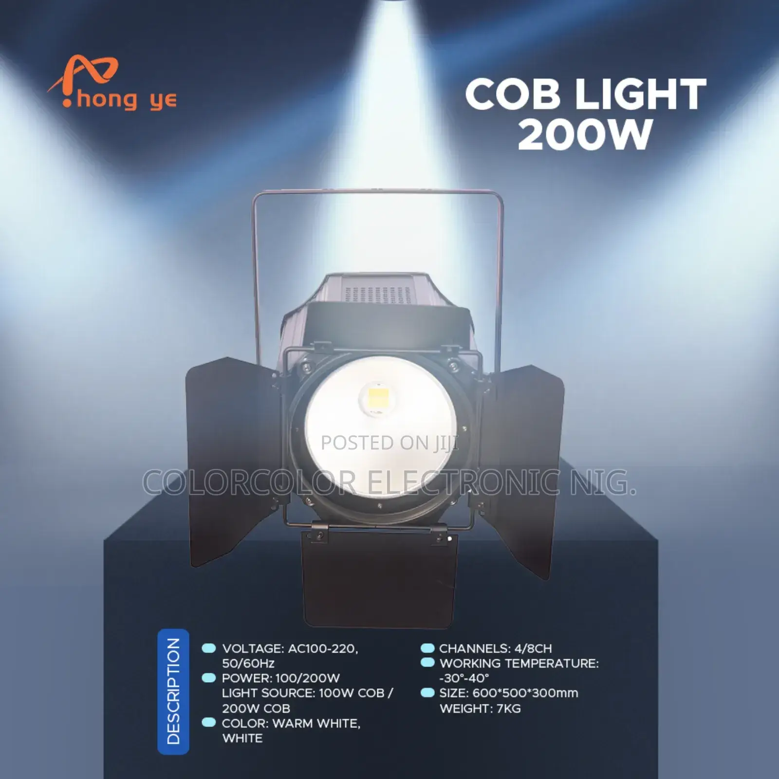 Stage Light 200w Cob Light