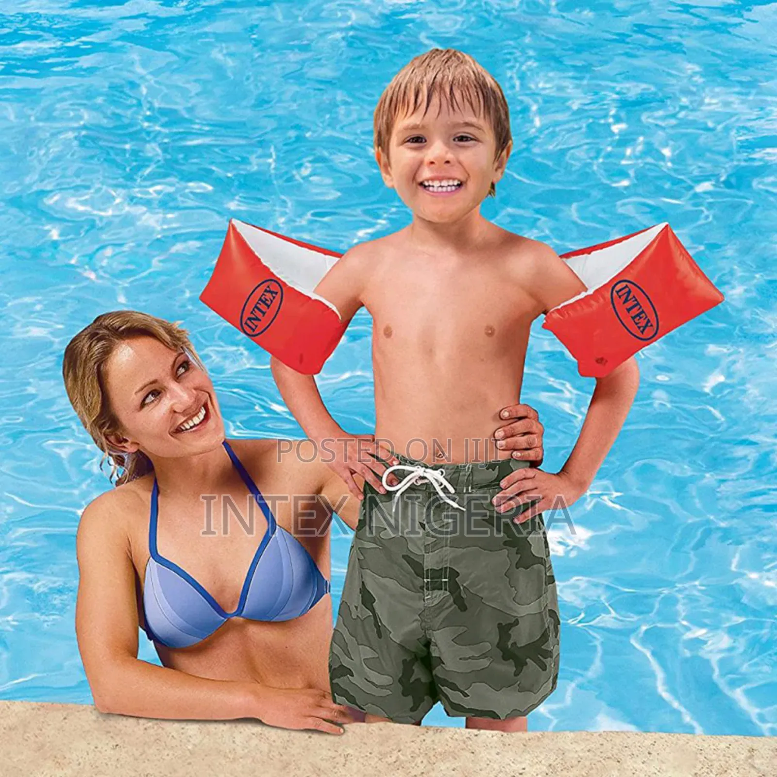 Intex Inflatable Kids Deluxe Arm Bands For 6-12 Years