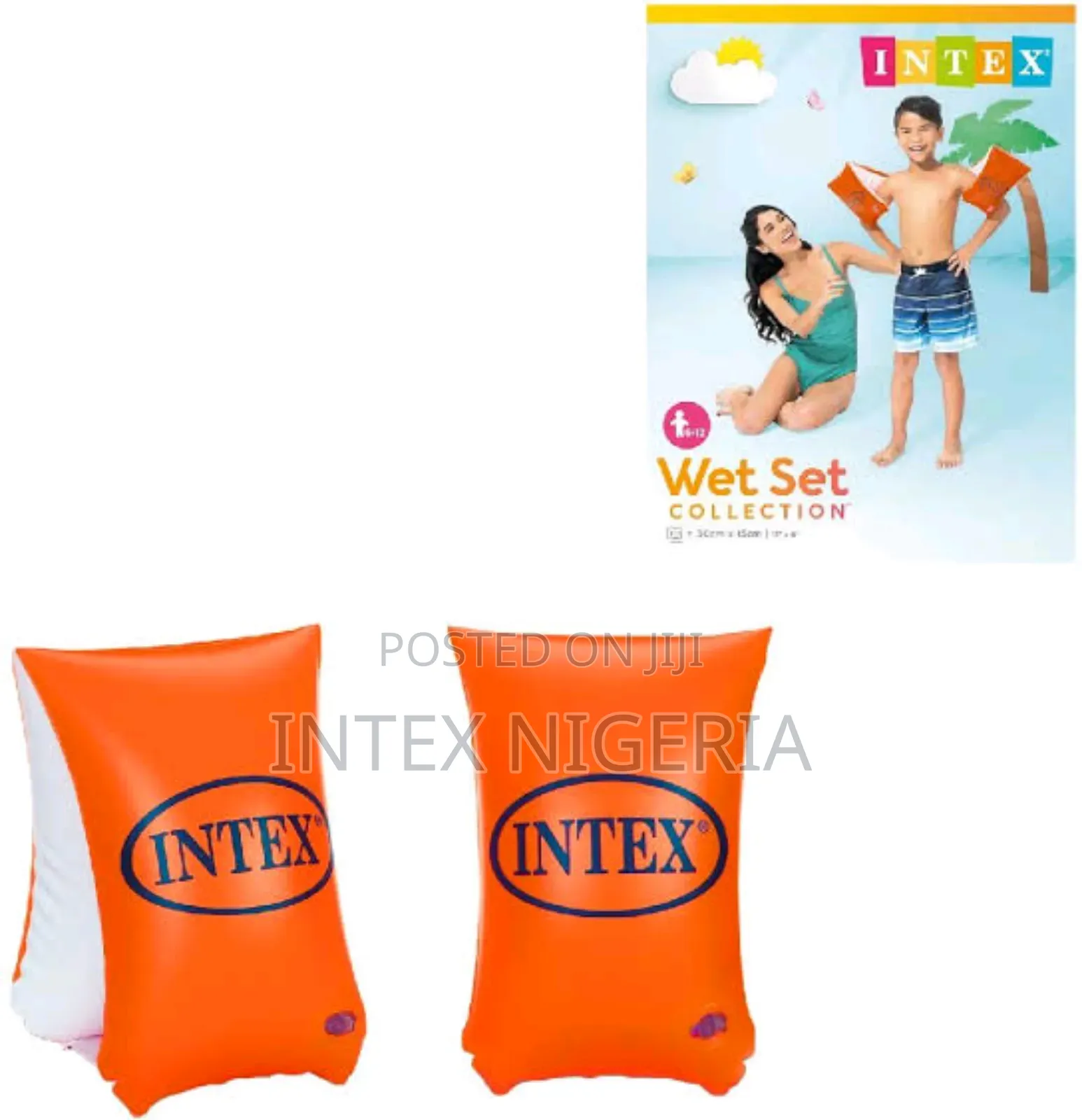 Intex Inflatable Kids Deluxe Arm Bands For 6-12 Years