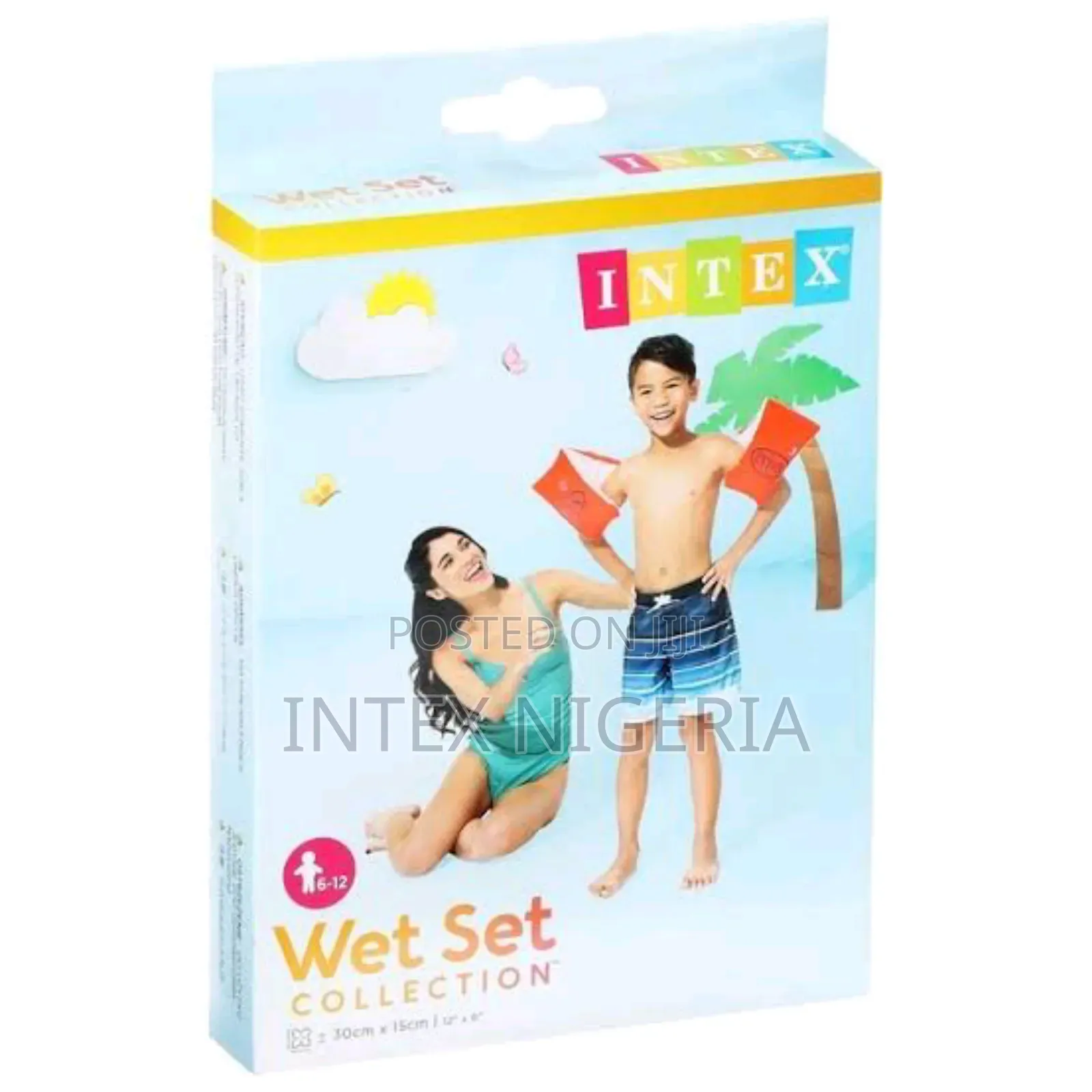 Intex Inflatable Kids Deluxe Arm Bands For 6-12 Years