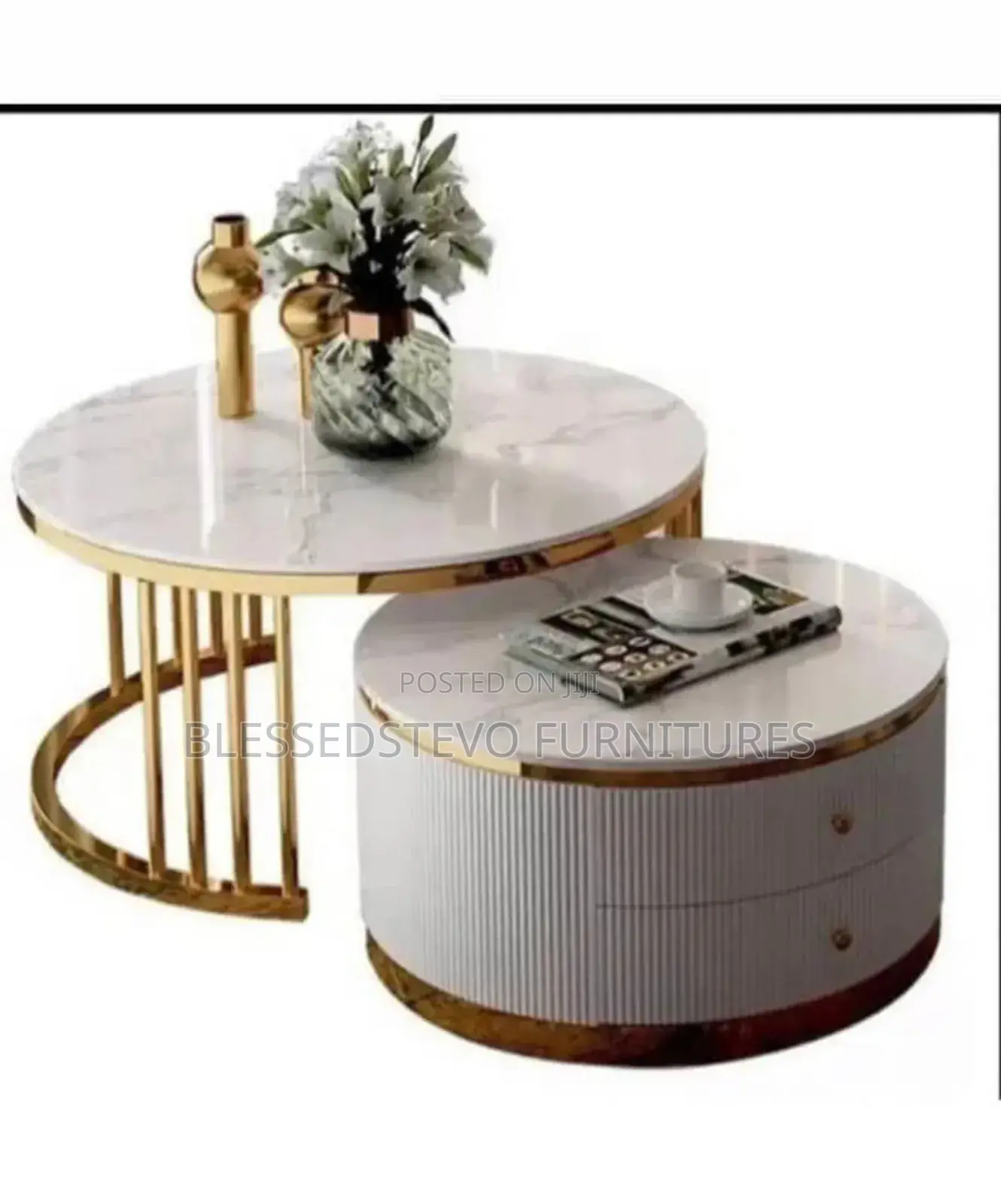 Center Table Cream Color