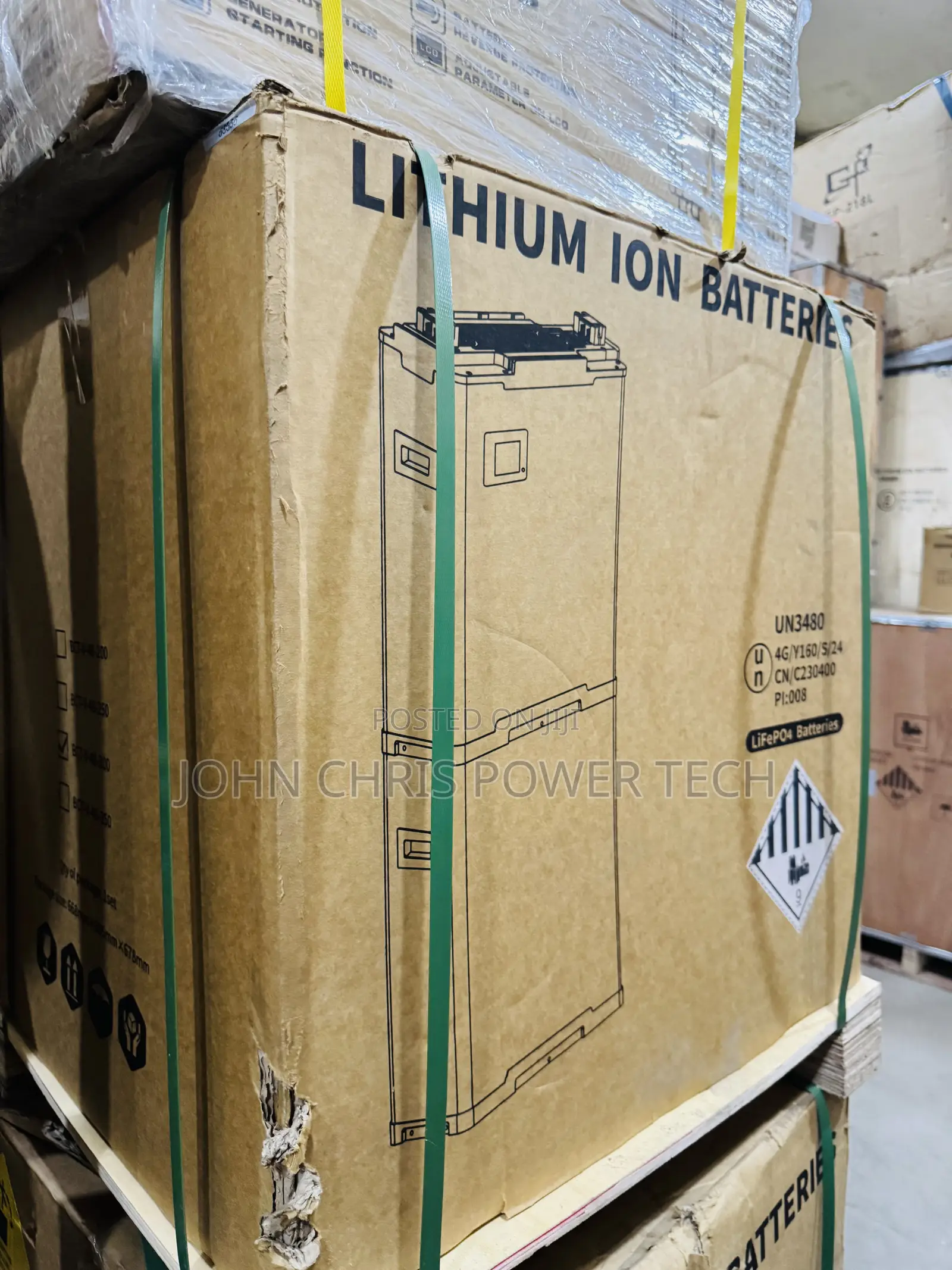 15kwh 48v Blue Carbon Lithium Battery With Smart BMS