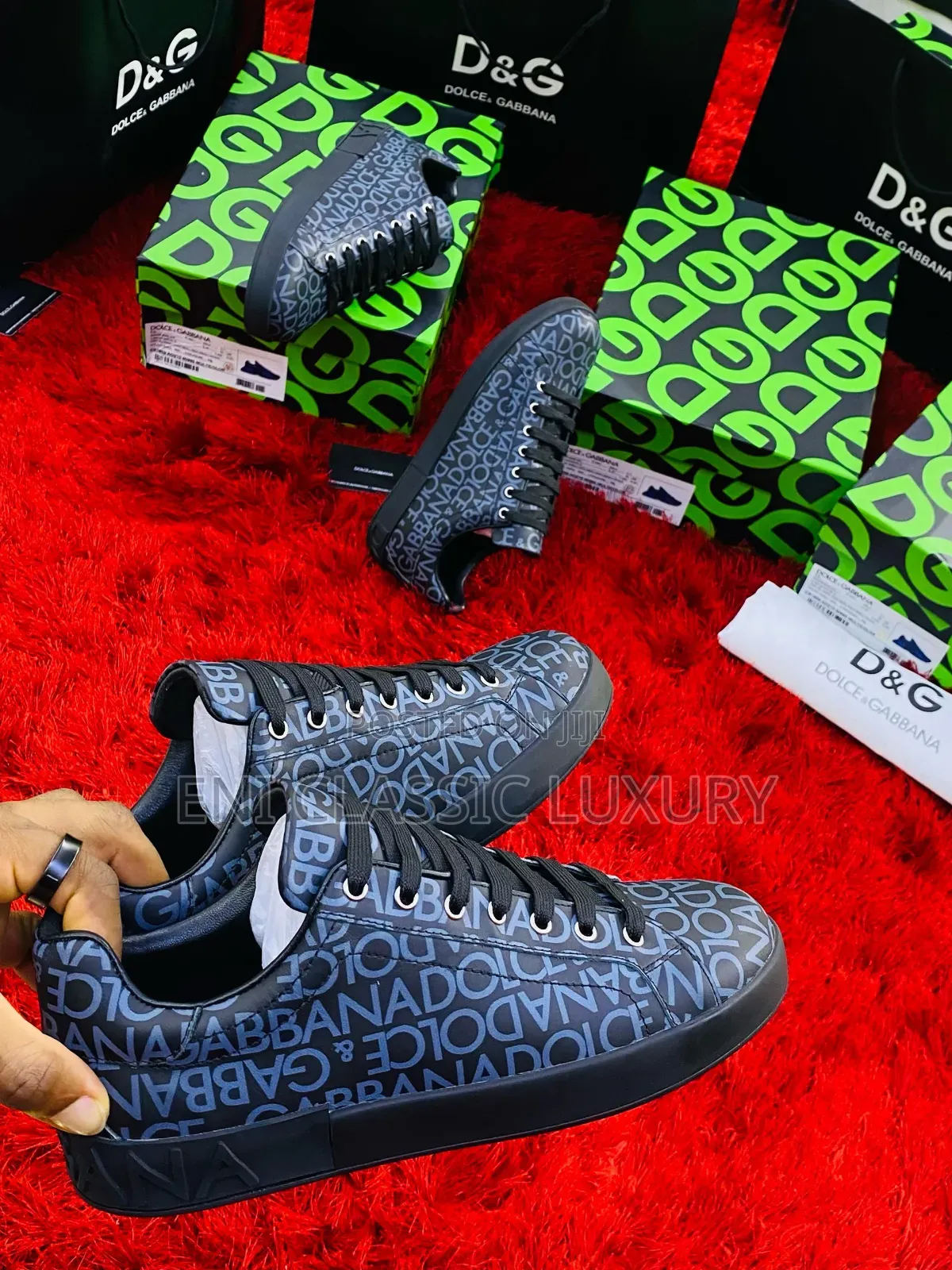 Original Luxury Men's Sneakers Dolce & Gabbana Available