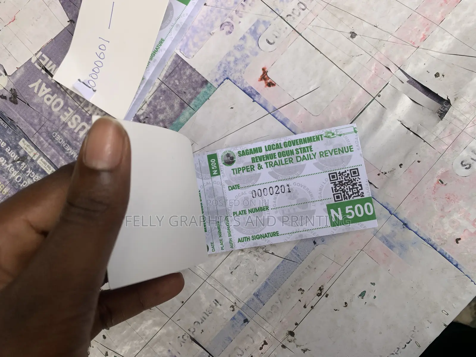 Transport Tickets Printing