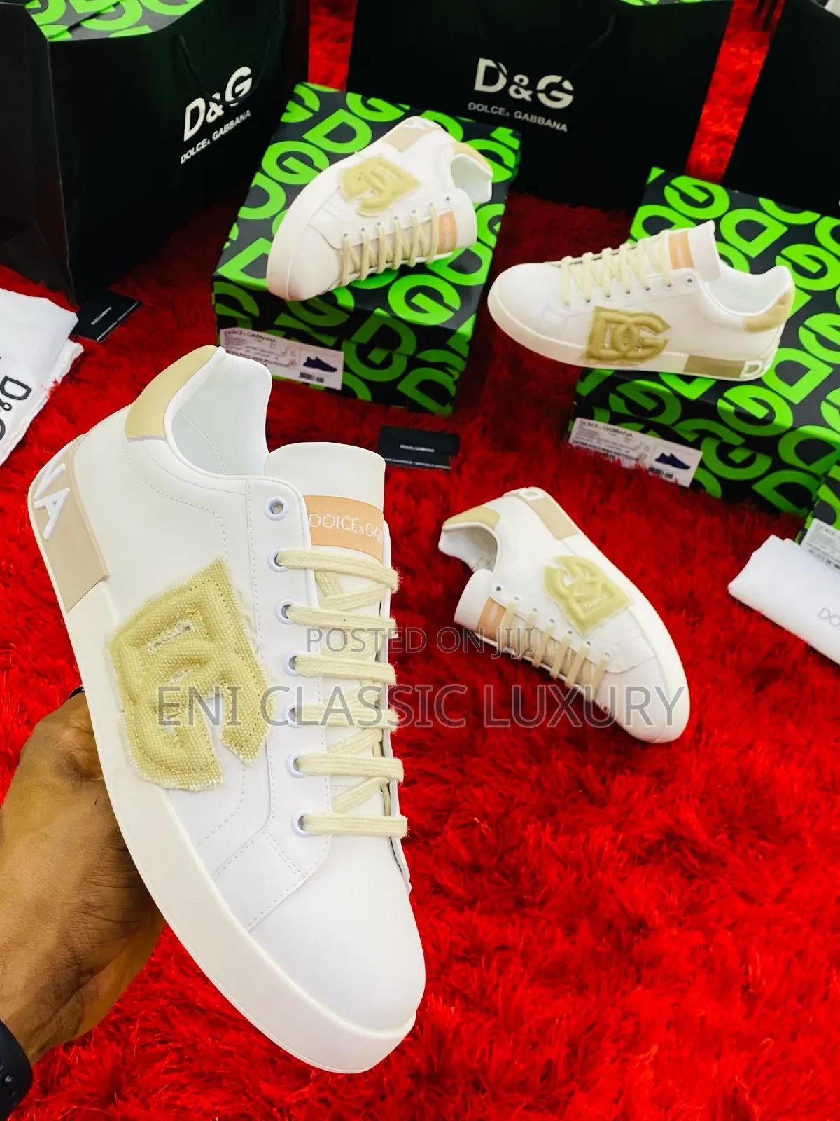 Original Luxury Men's Sneakers Dolce & Gabbana Available