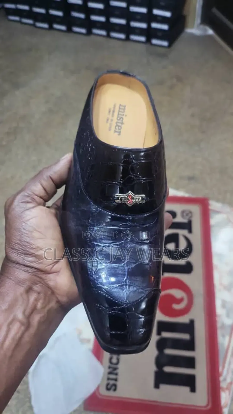 Pure Leather Original Spanish Mister Half Shoe