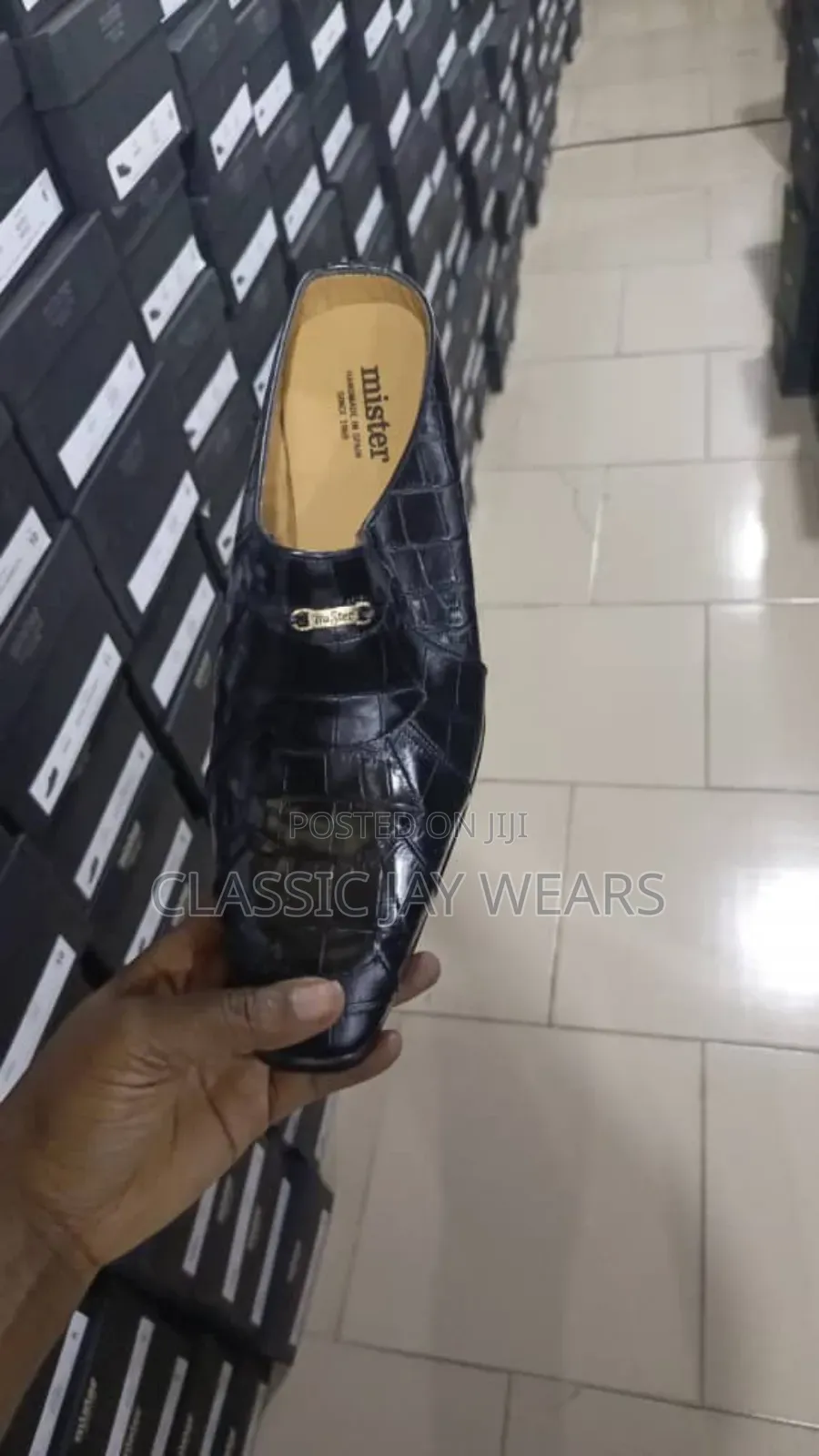 Pure Leather Original Spanish Mister Half Shoe