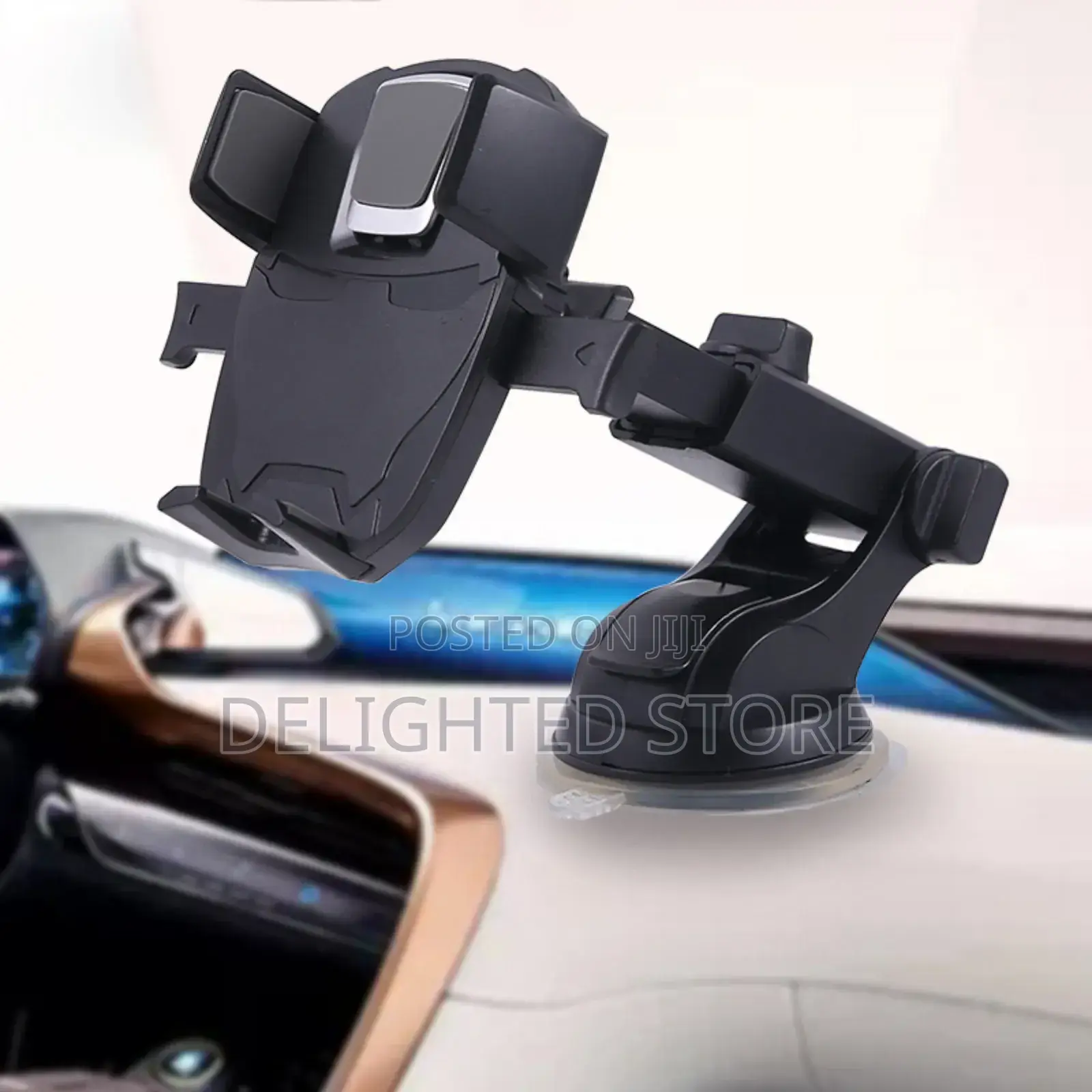 360° Rotation Adjustable Car Dash Suction Phone Holder