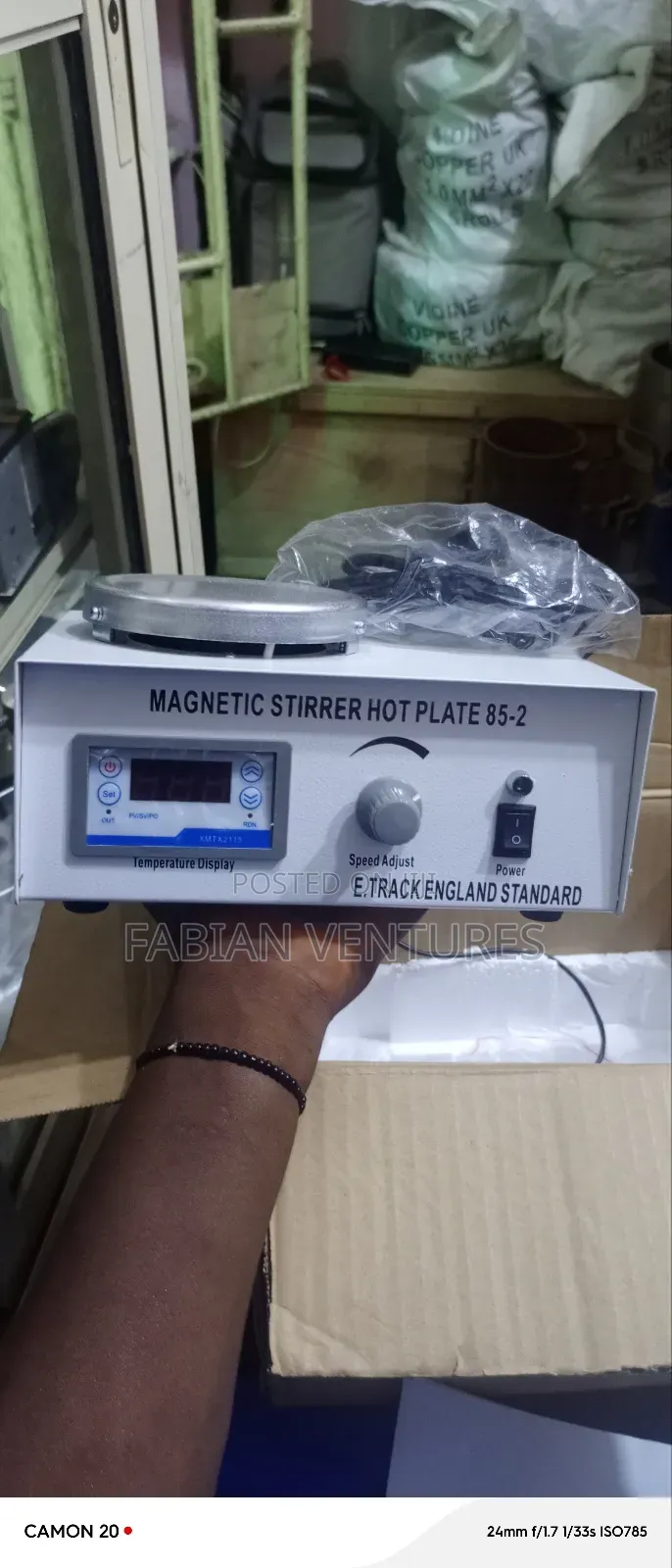 Magnetic Stirrer Hot Plate 85-2