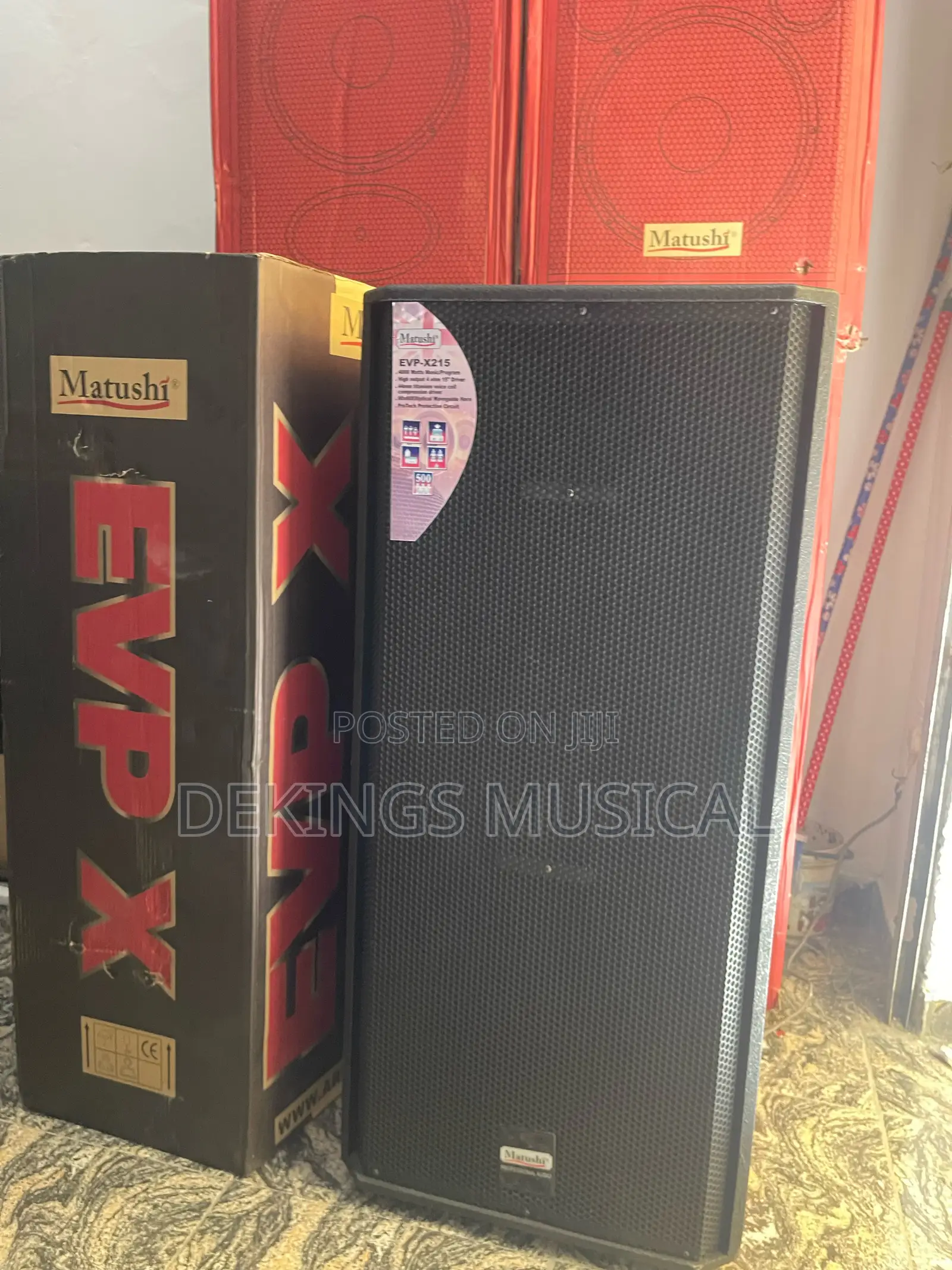 Matushi Evp-X215 Full Range Speaker