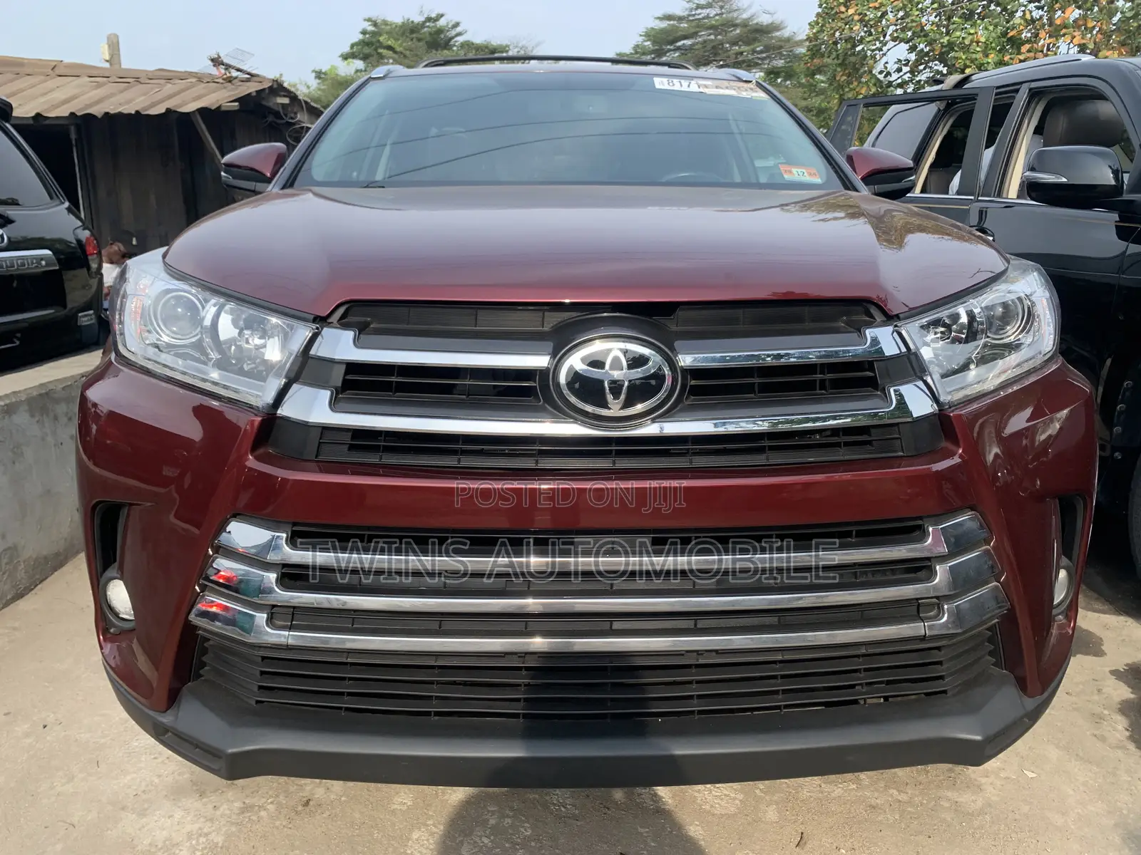 Toyota Highlander XLE 4dr SUV AWD (3.5L 6cyl 6A) 2015 Burgundy