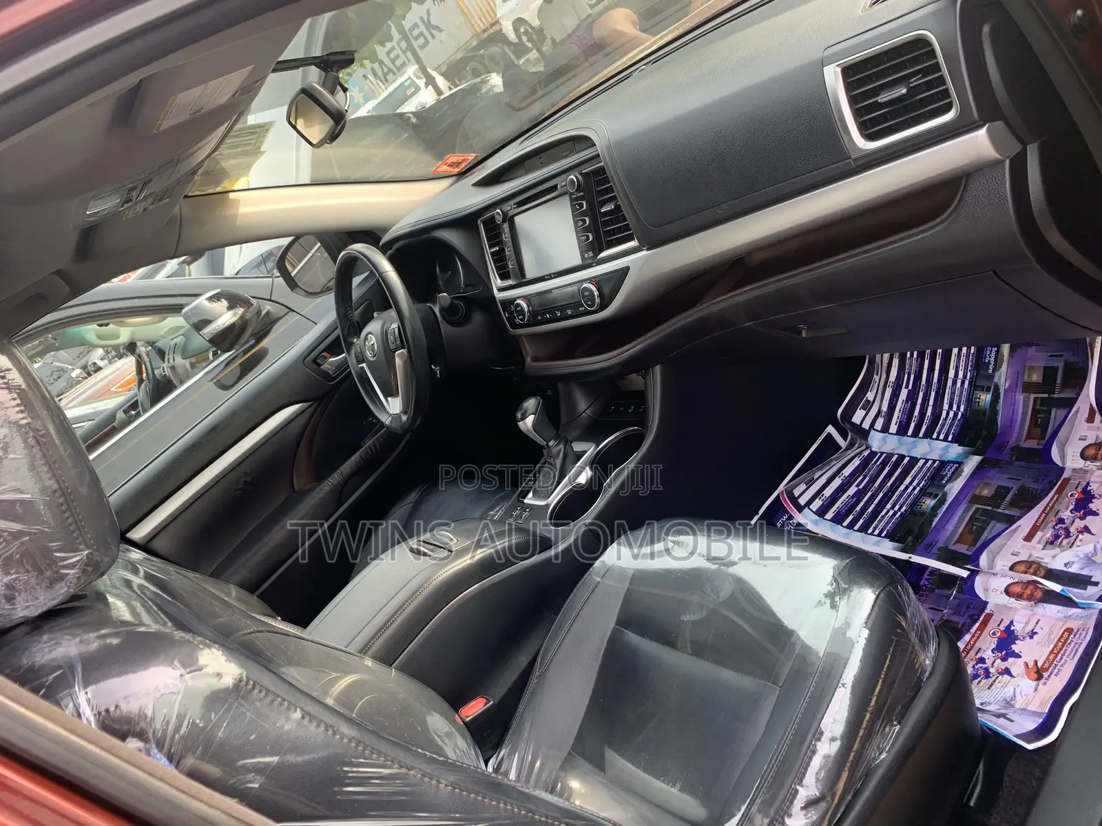 Toyota Highlander XLE 4dr SUV AWD (3.5L 6cyl 6A) 2015 Burgundy