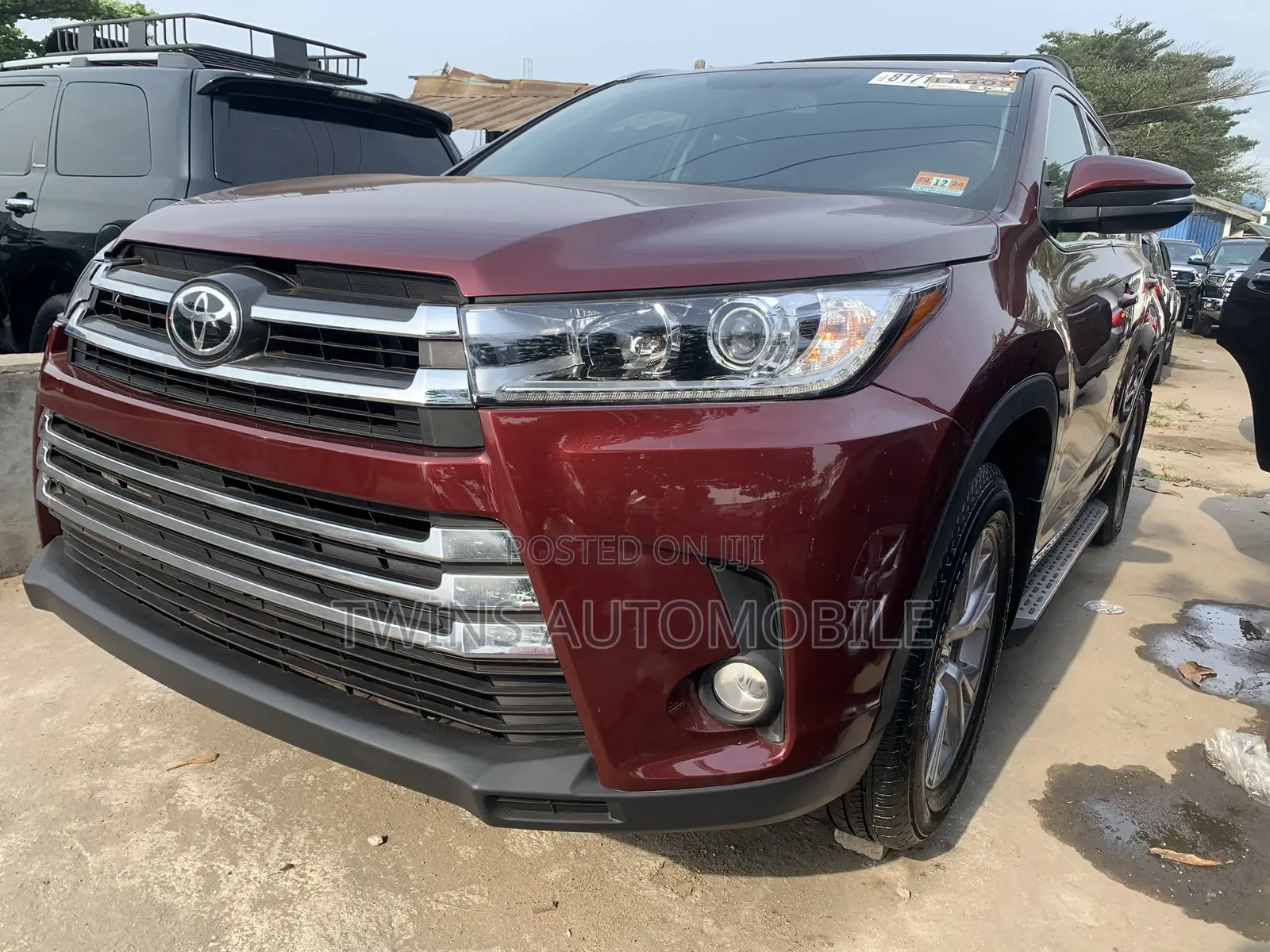 Toyota Highlander XLE 4dr SUV AWD (3.5L 6cyl 6A) 2015 Burgundy
