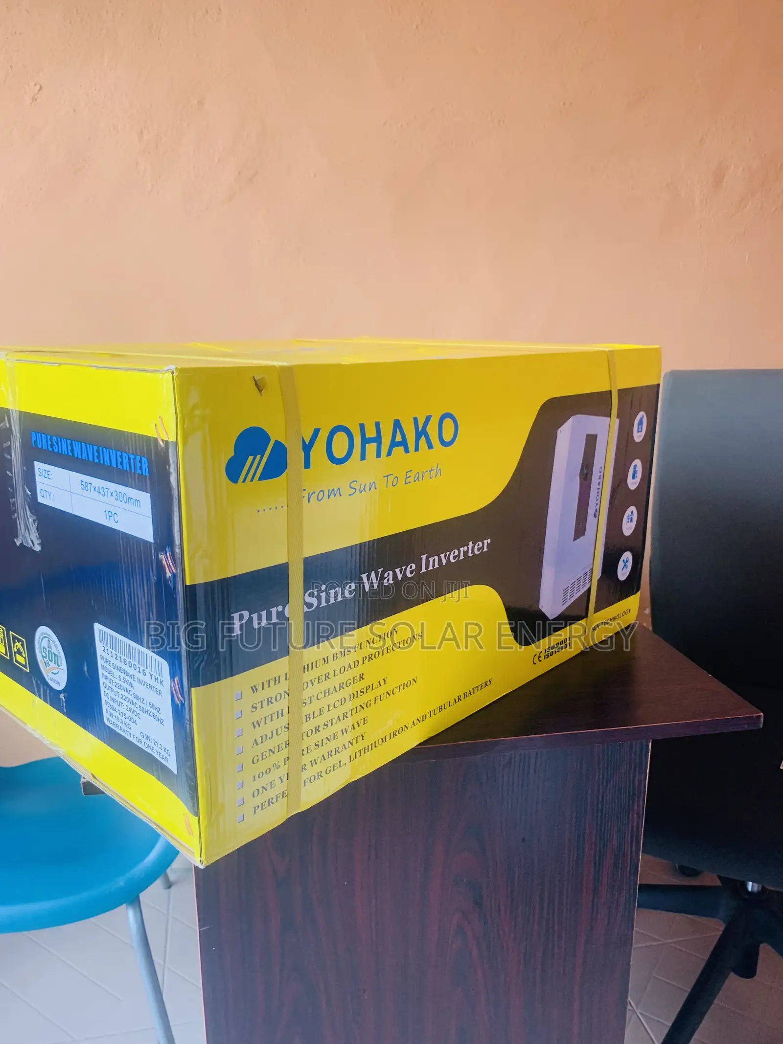 5.5kva Yohako Solar Inverter 24v