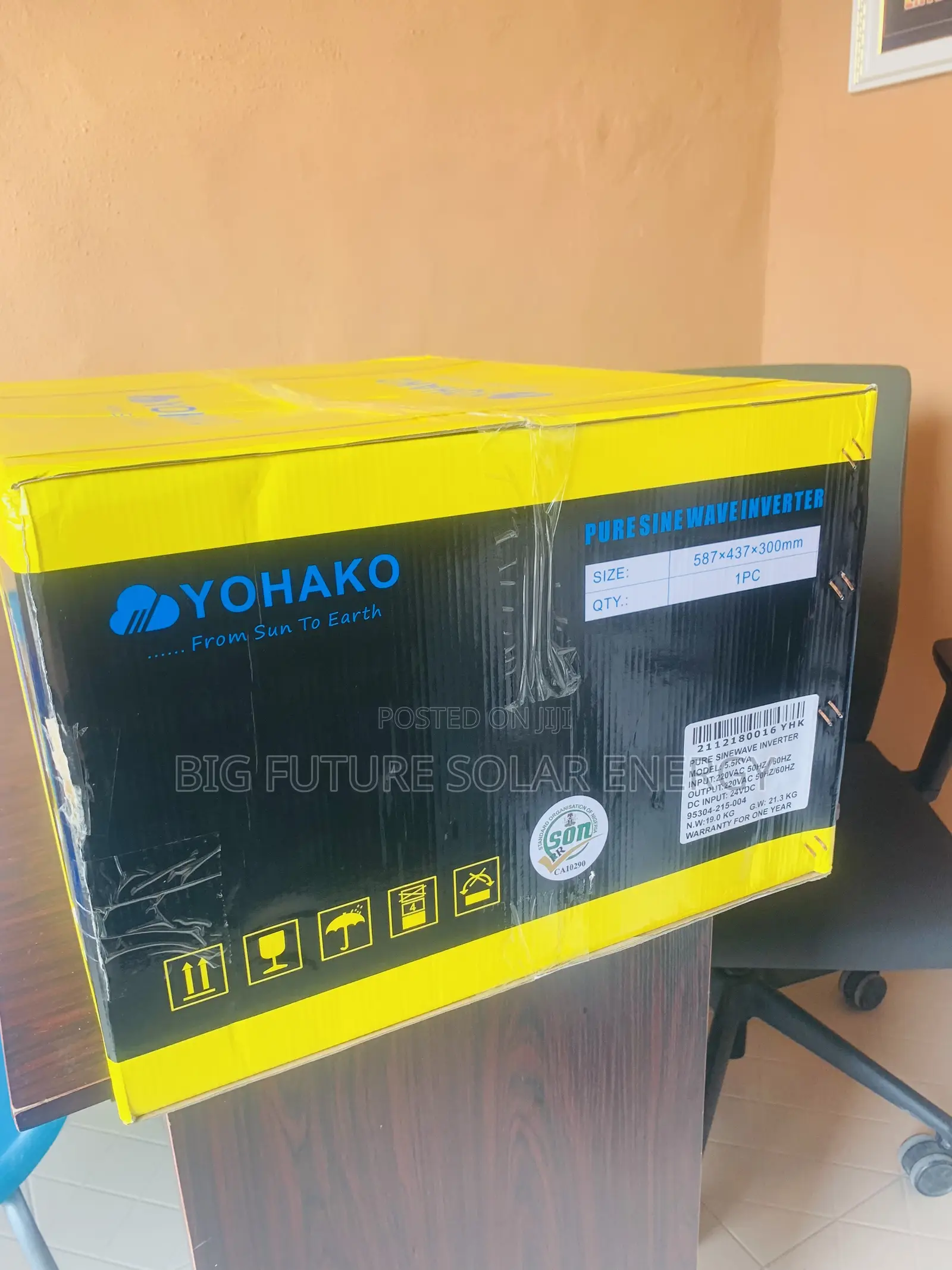 5.5kva Yohako Solar Inverter 24v