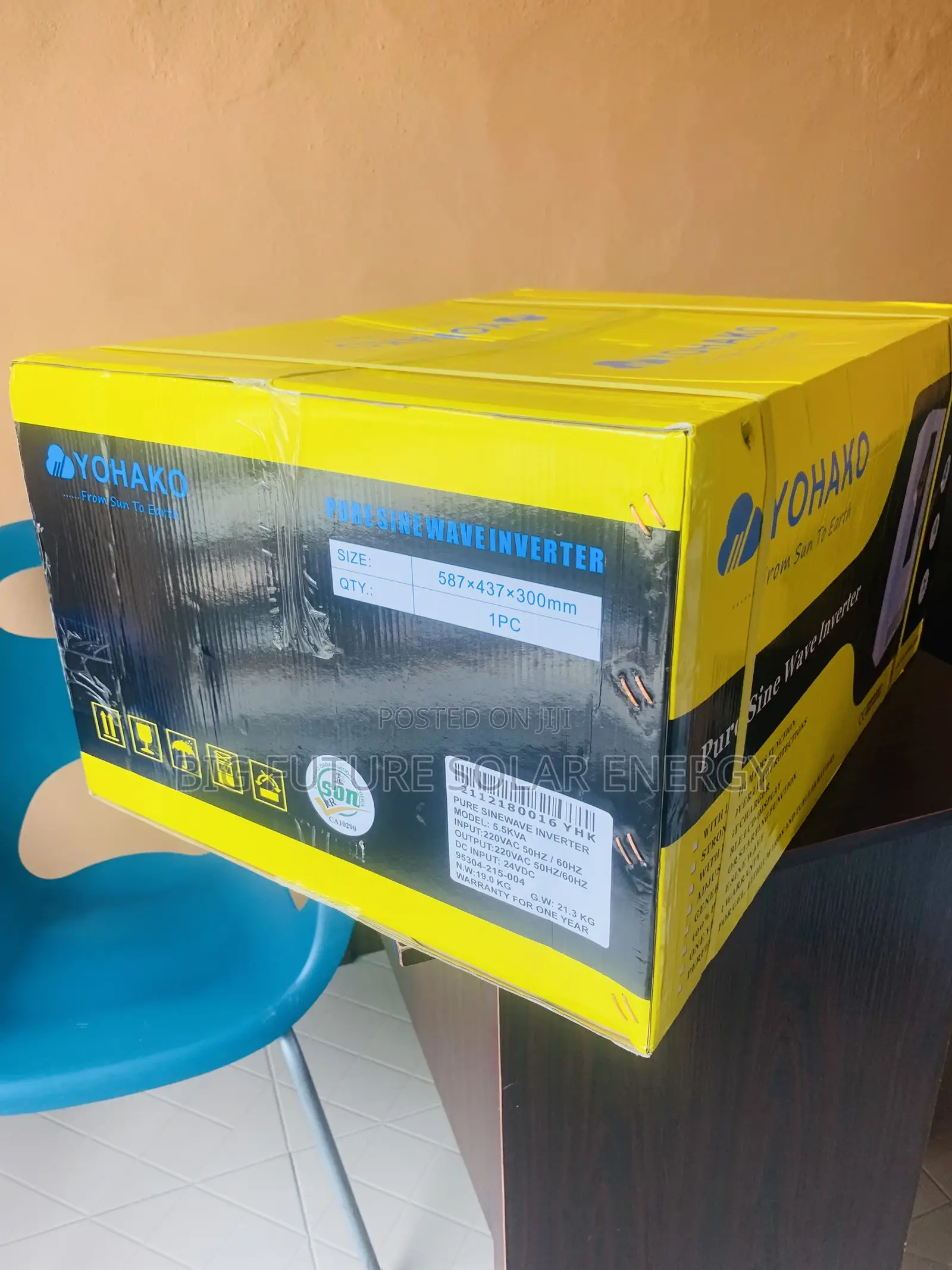 5.5kva Yohako Solar Inverter 24v