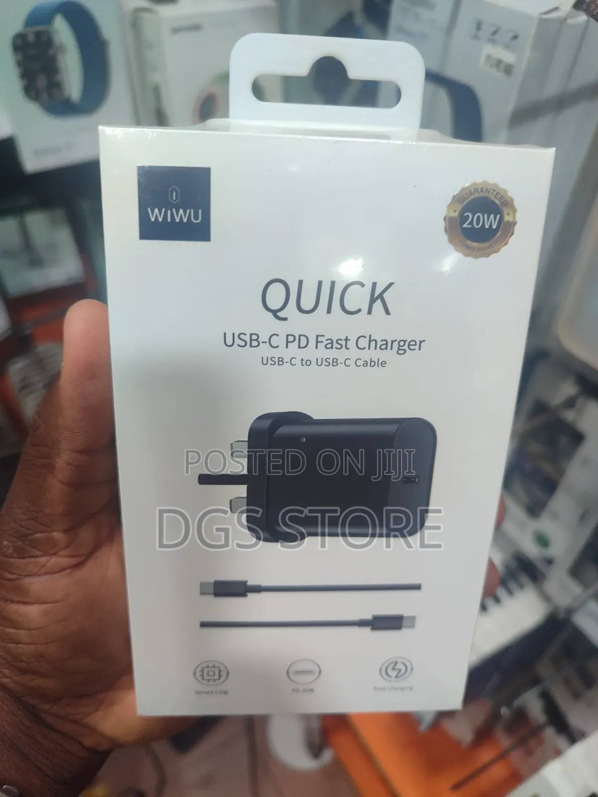 Wiwu Wi U001 Quick Usb C Pd 20w Fast Charger