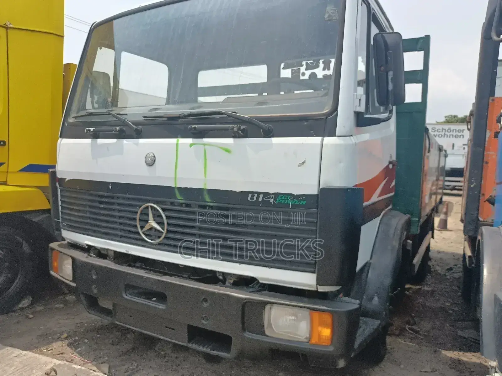 Mercedes Benz 814 Pickup Truck German 17ft