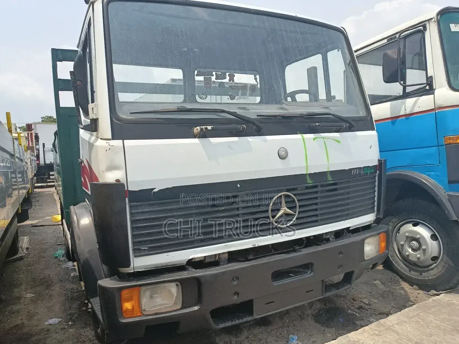 Mercedes Benz 814 Pickup Truck German 17ft