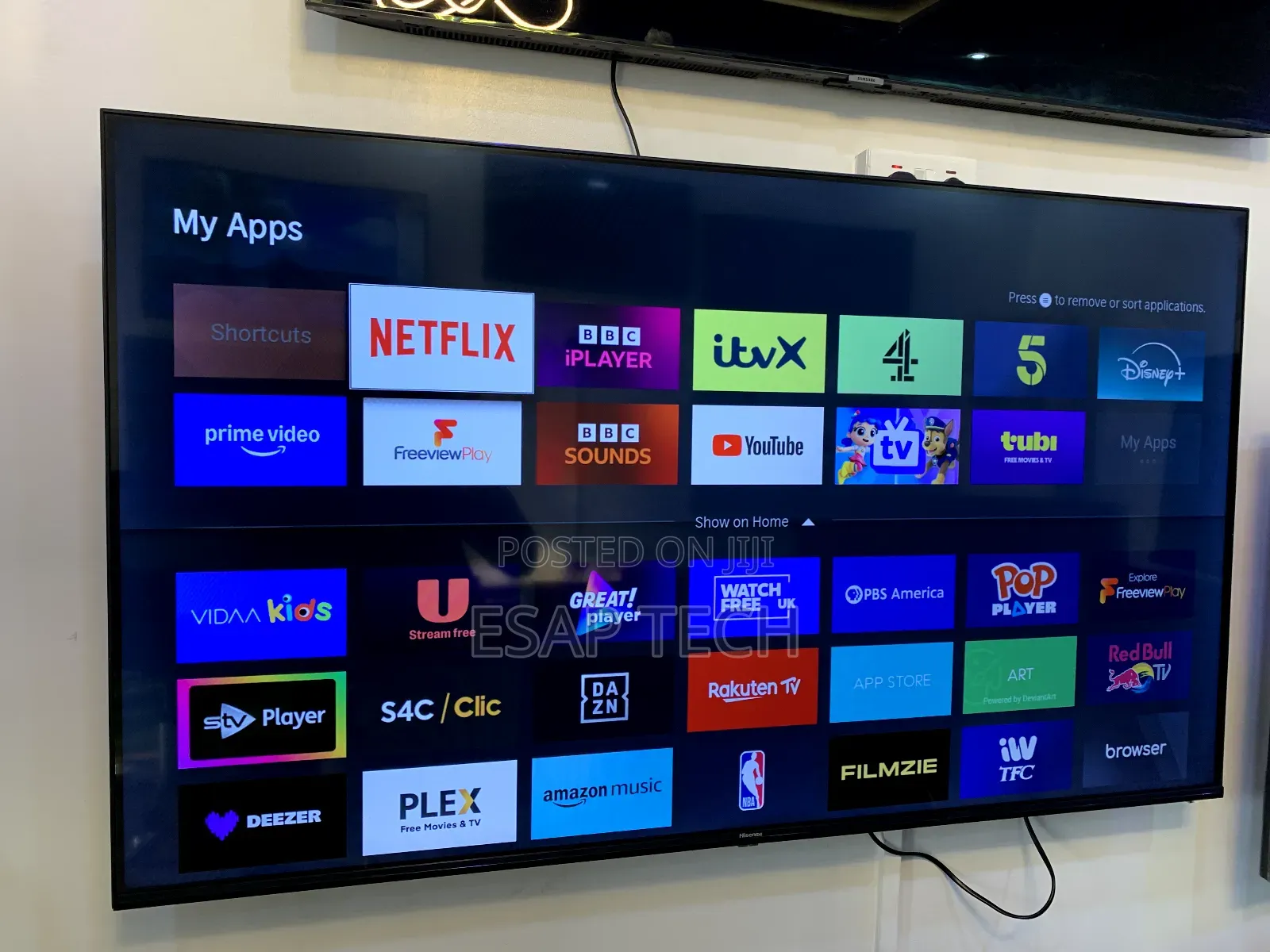 Hisense Smart Tv 58inches