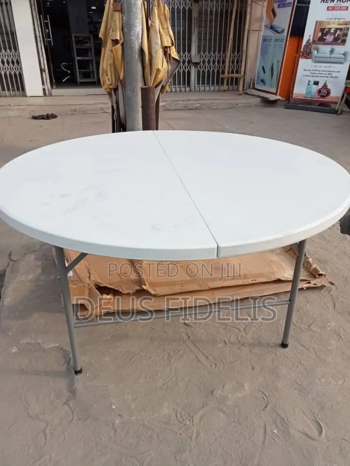 Foldable Event Table Round Table for 10
