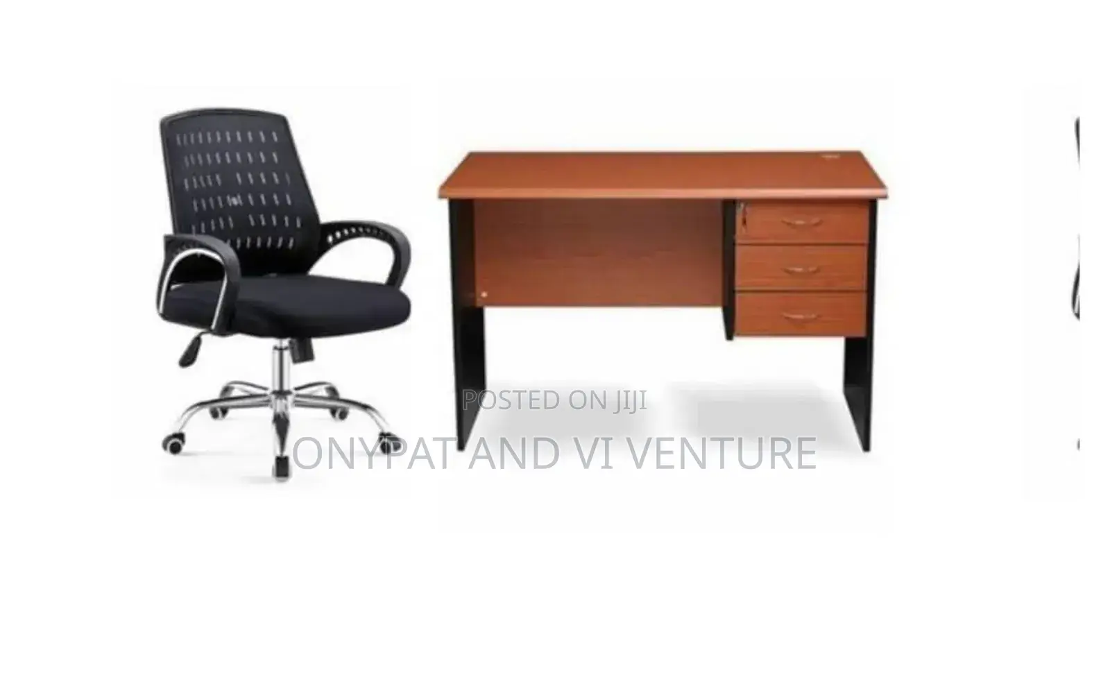 Real Time Office Chair and Table