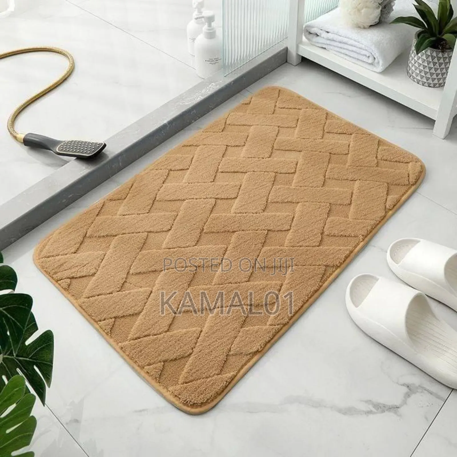 Fluffy Bathroom Rug Foot Mat
