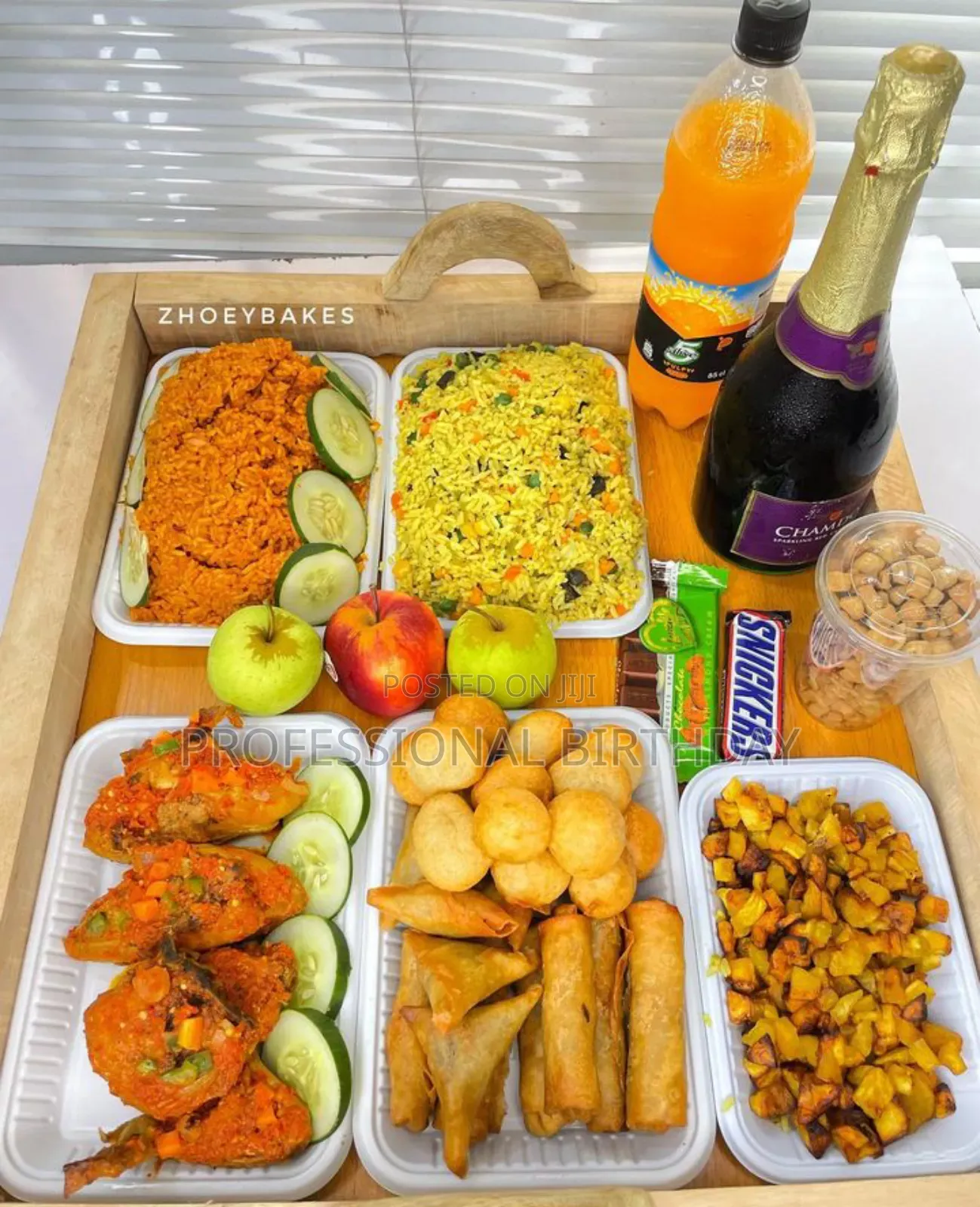 Lagos Delicious Food Tray