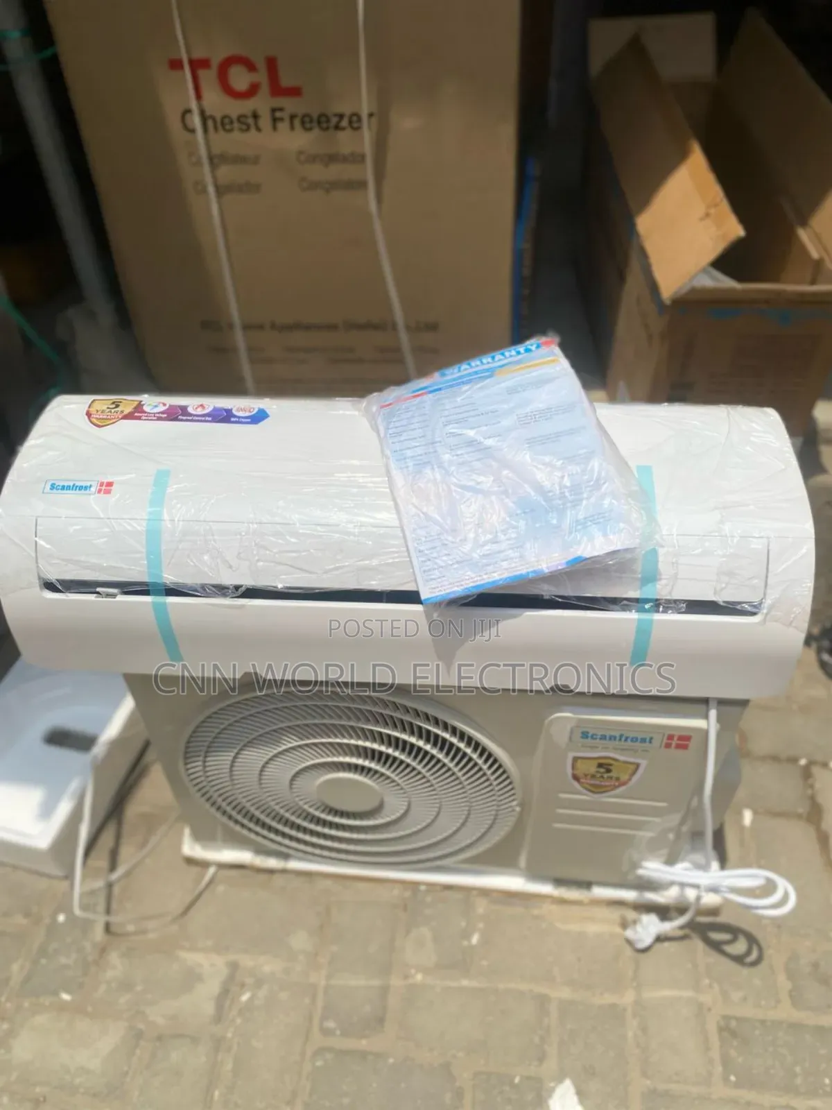 New Scanfrost Inverter(1.5hp) Split Ac R410a Copper