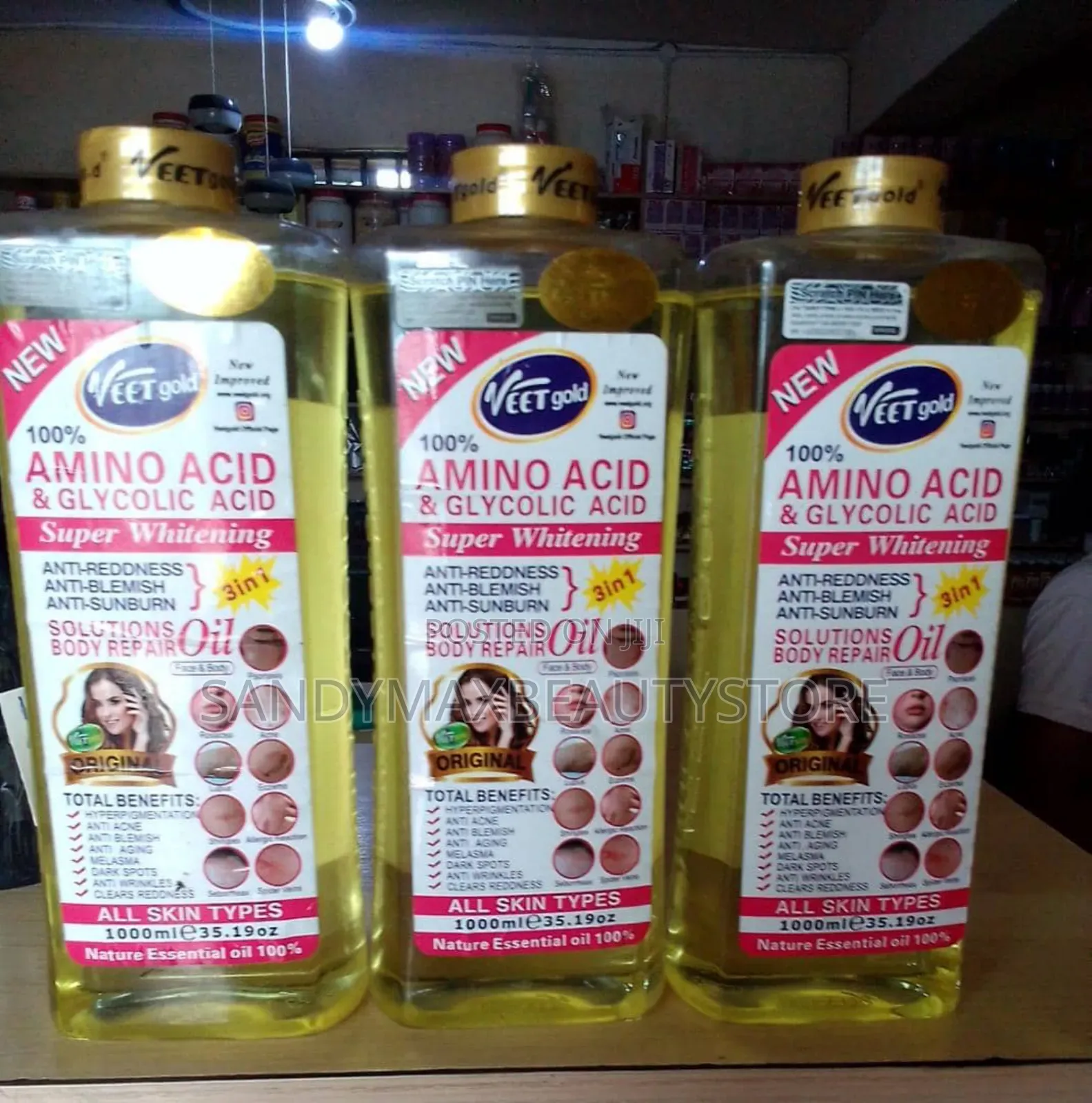 Veet Gold Amino Acid Oil