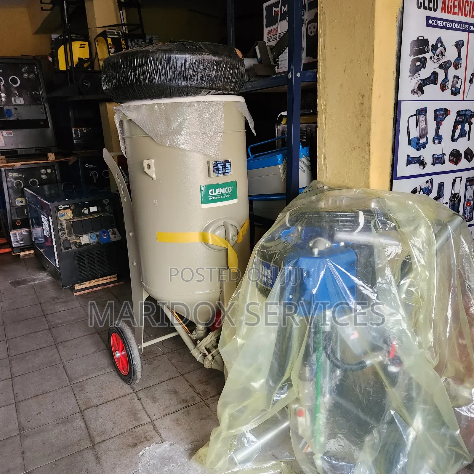 Clamco Sandblasting Pot 200l