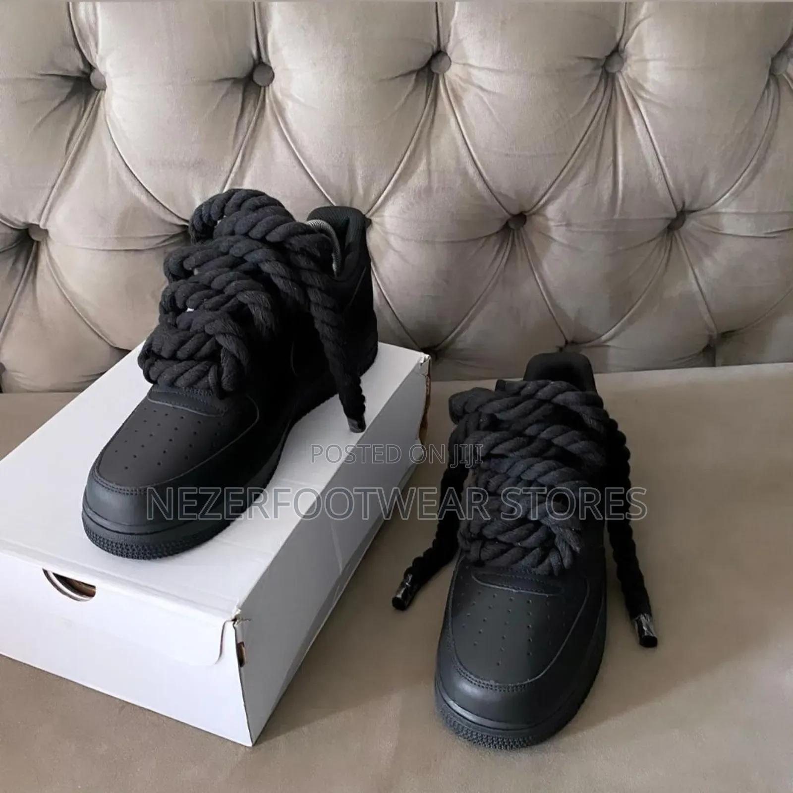 Multi Colour Biggest Chunky Rope Nike Sneakers.