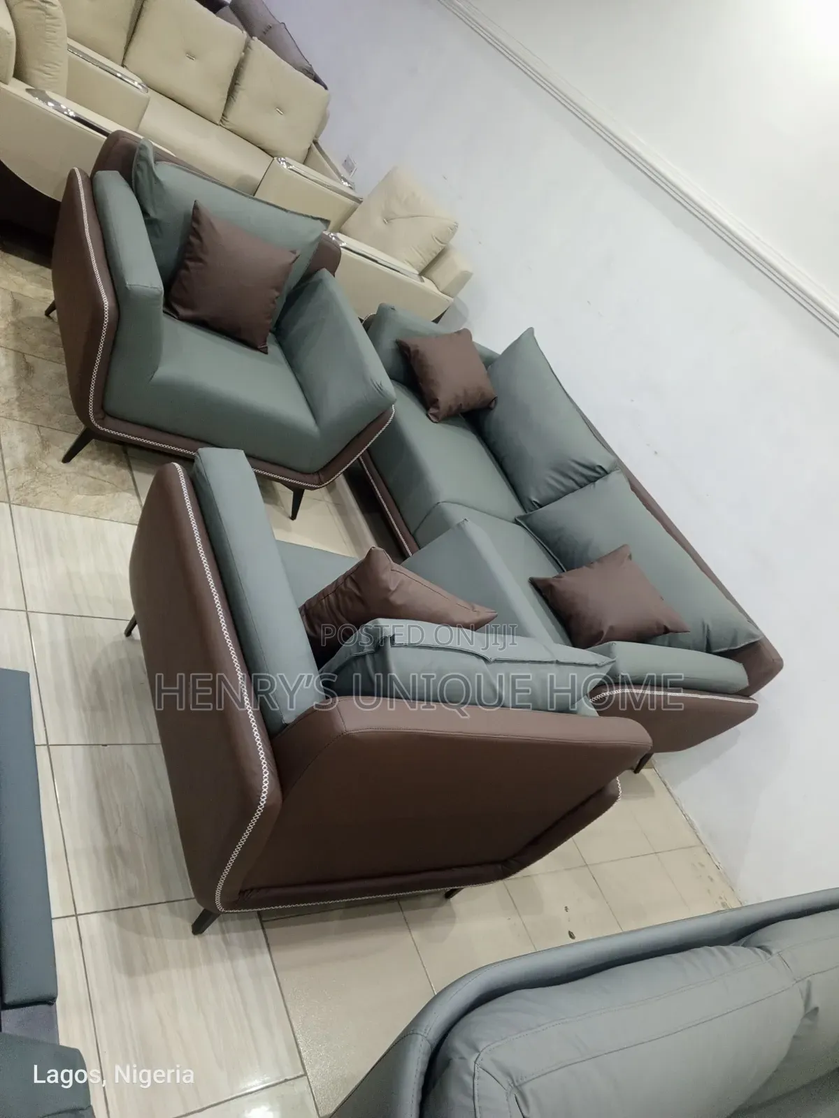 Pure Leather Sofa Chairs