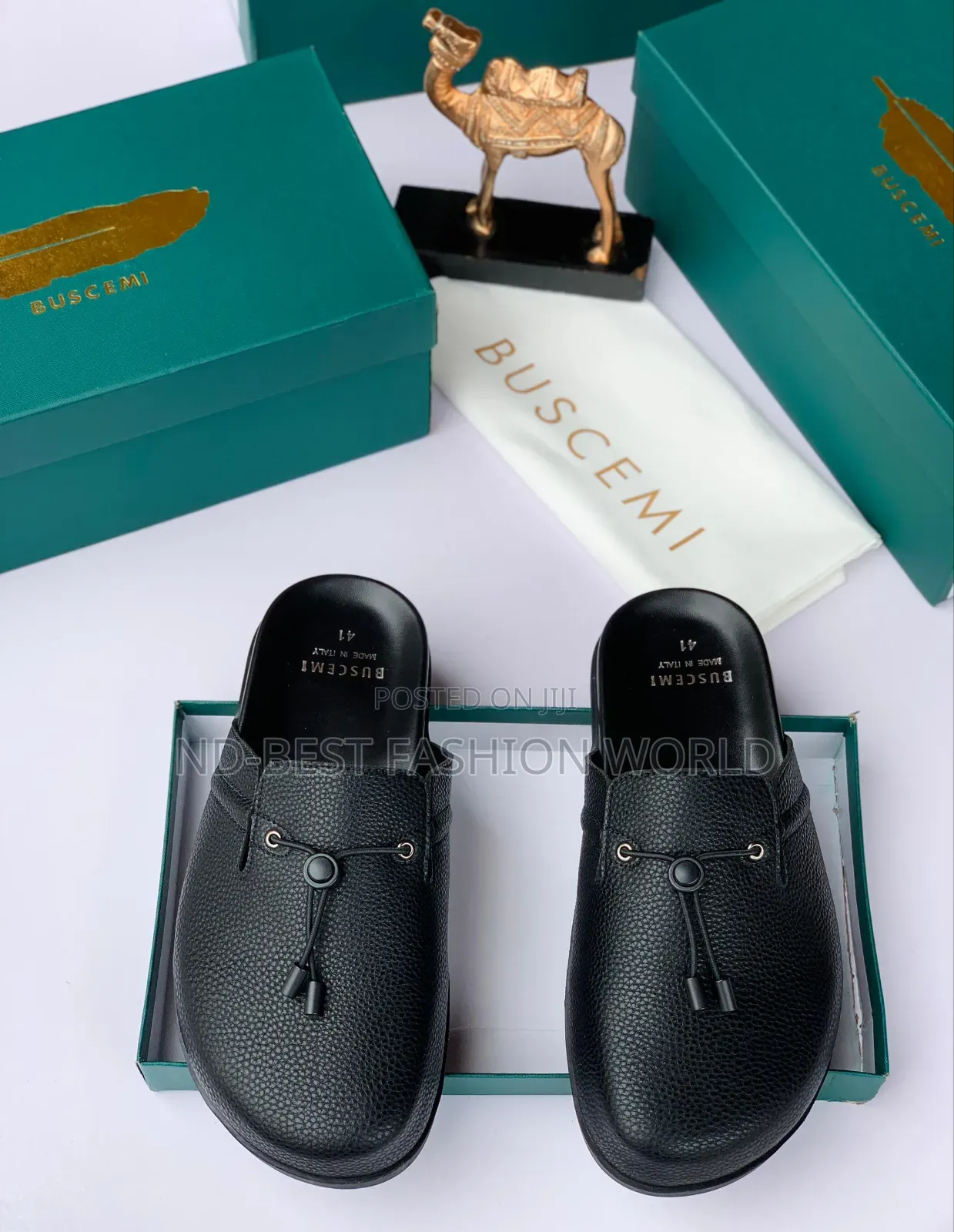 Simple and Nice Leather Half Shoe