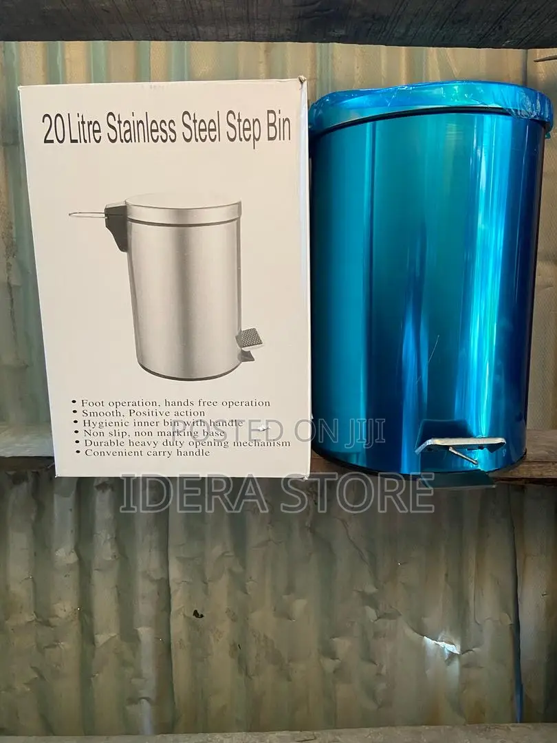 Pedal Stainless Wastebin