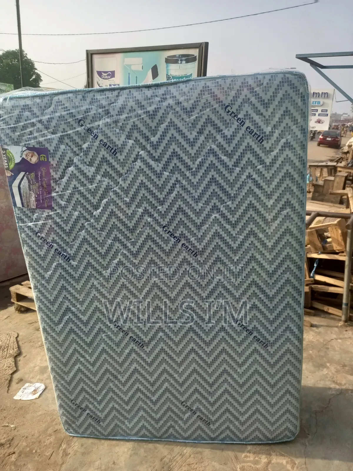 4 and Half 20" Semi Orthopedic Green Earth Mattress