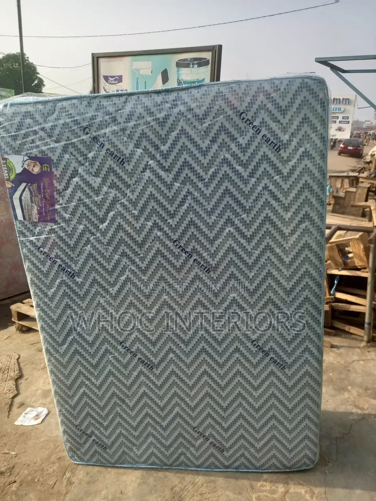 4 and Half 20" Semi Orthopedic Green Earth Mattress