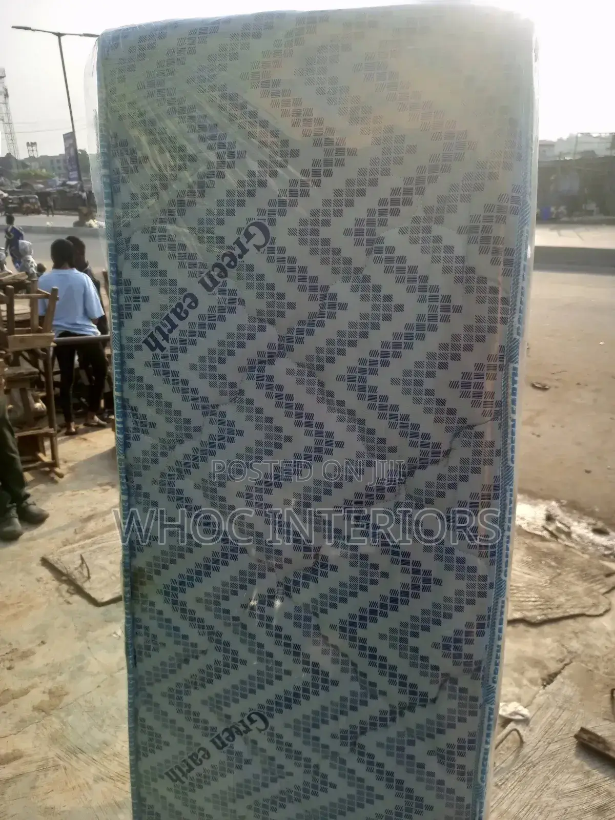4 and Half 20" Semi Orthopedic Green Earth Mattress