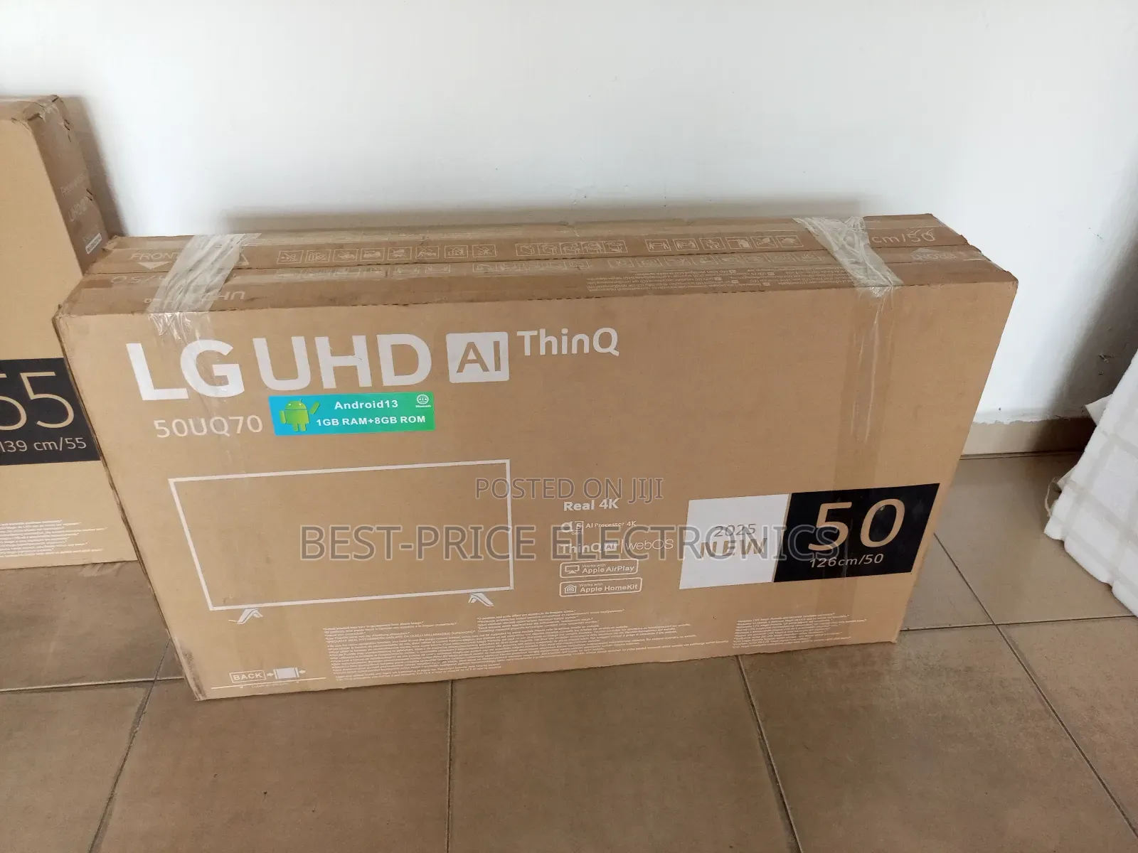 50 Inches With Inbuld Bluetooth Netflix Wifi Facebook Googl