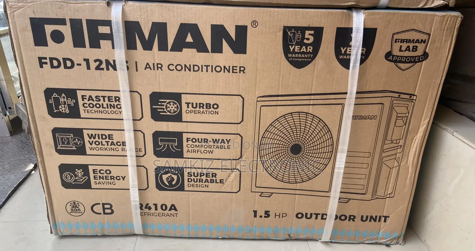 Firman 1.5hp Non-Inverter Ac-FDD-12ns