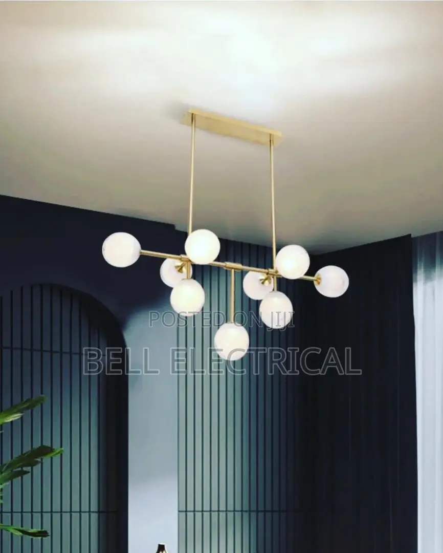 Modern Gold Globe Chandelier for Stylish Interiors