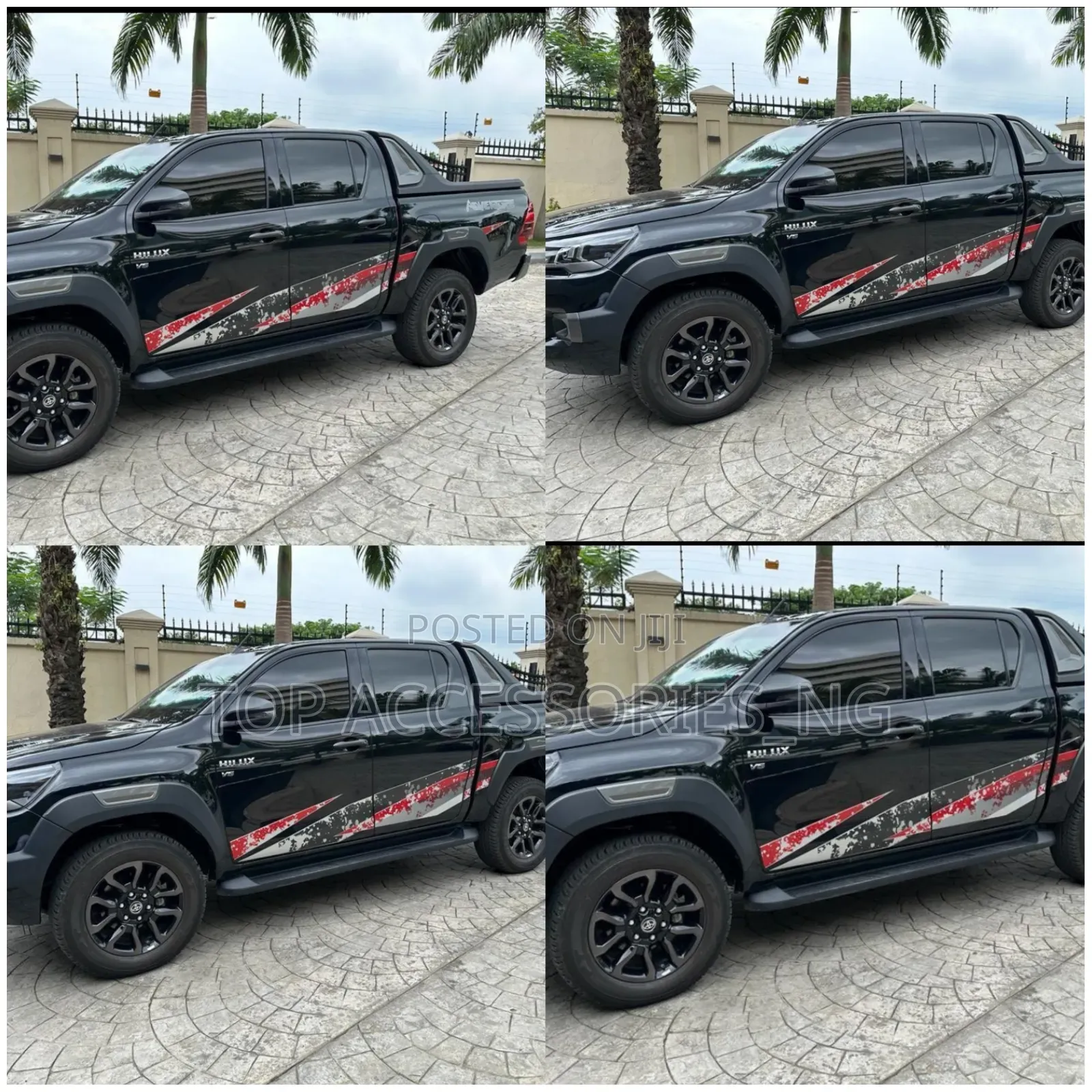 Car Body Stickers for Hilux Tacoma Tundra Etc