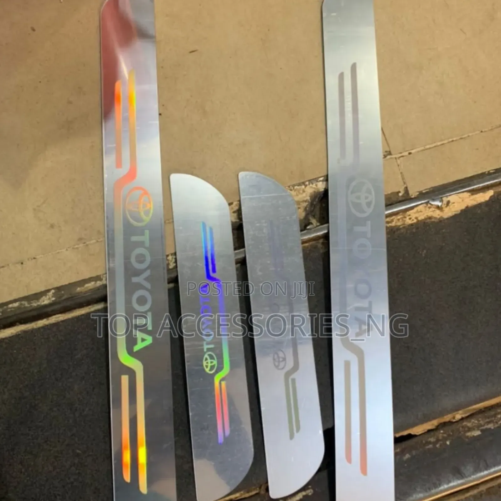 Reflective Door Step Sticker for Toyota Camry Honda Hyndai