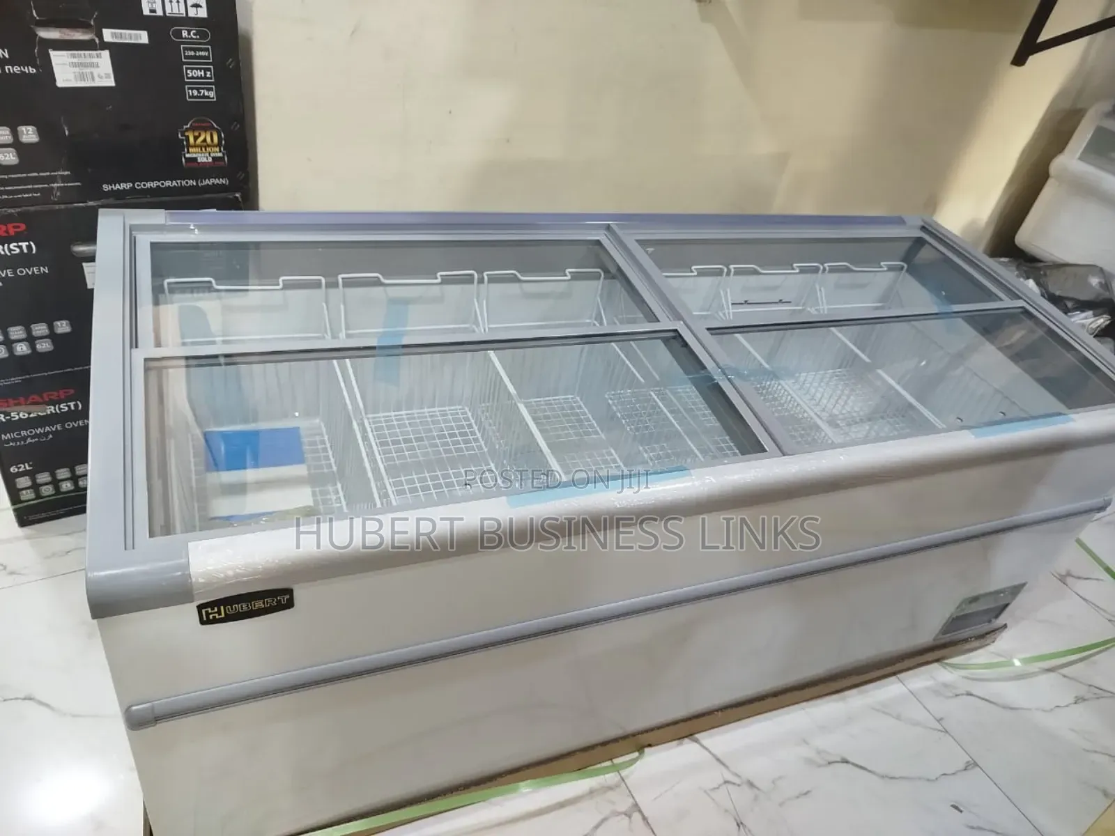Industrial Island Showcase Freezer