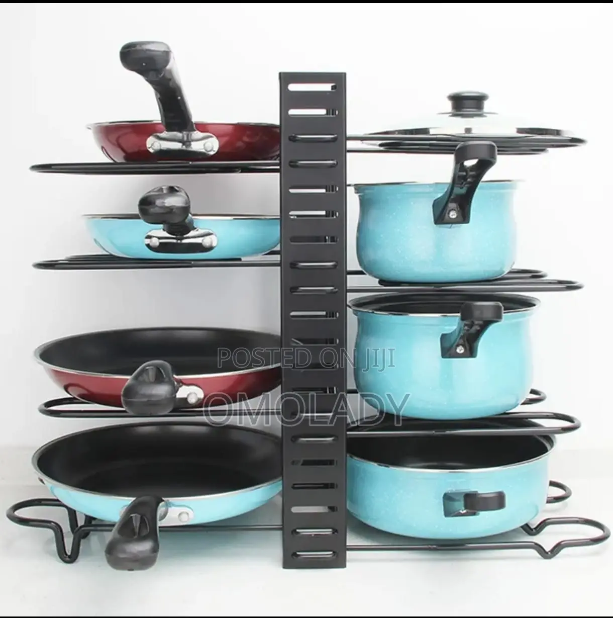 Pot Rack Organizer 8-Layer